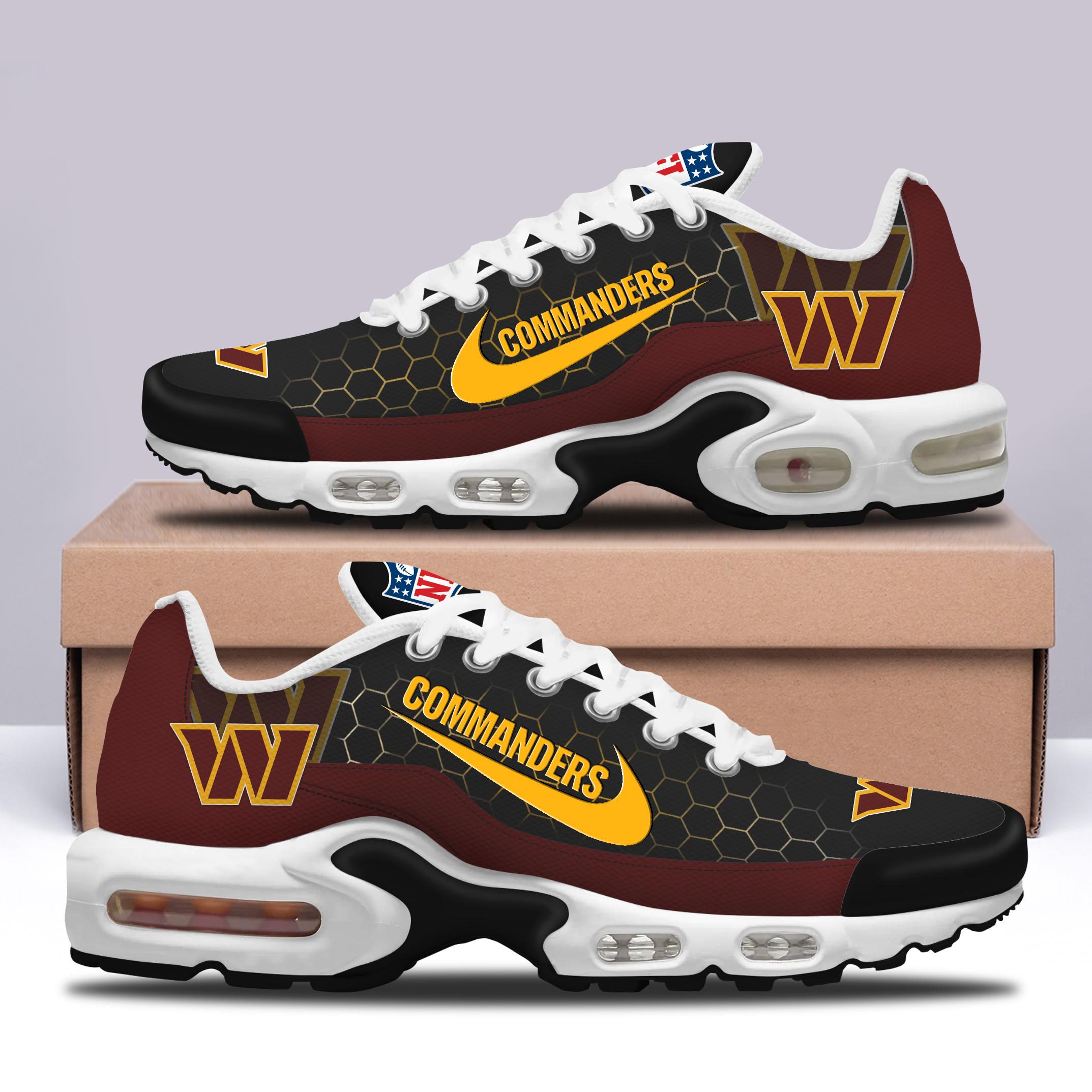 Ideafootwear Washington Commanders TN Shoes Sneakers For Men And Women