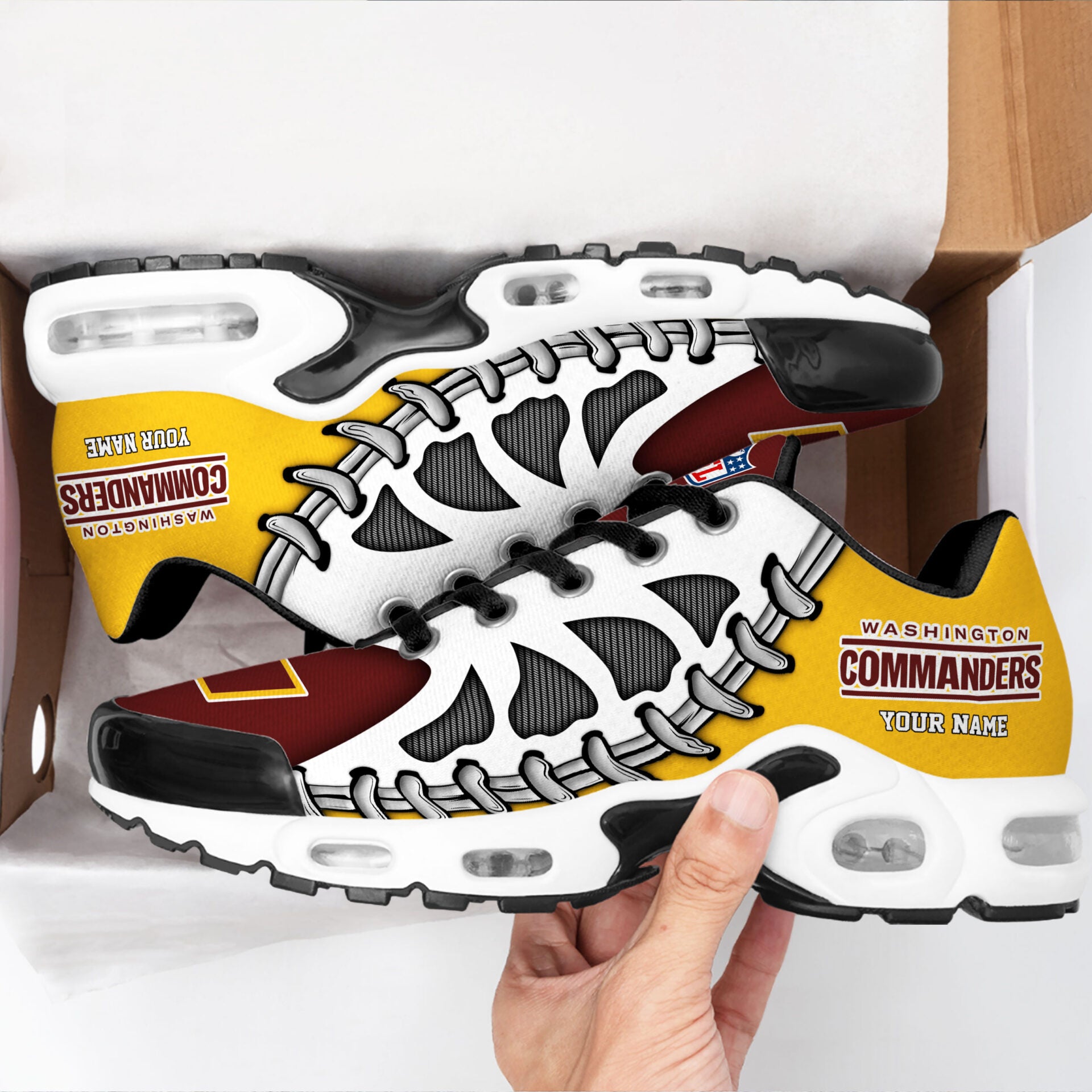 Ideafootwear Washington Commanders TN Shoes Sneakers For Men And Women