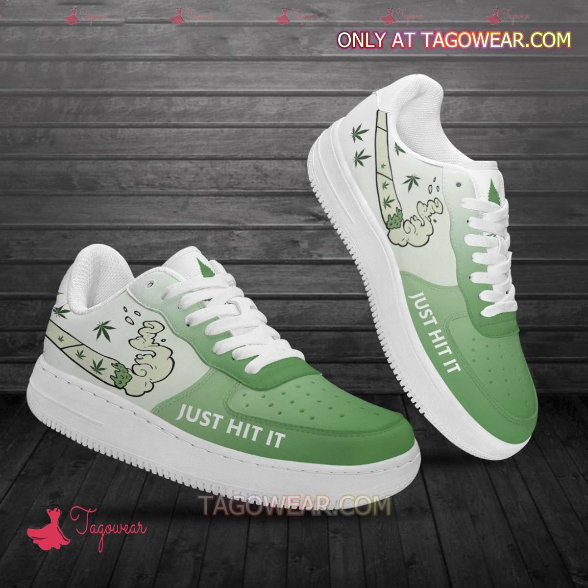 Ideafootwear Weed 420 Air Low-Top Sneakers Shoes For Men And Women 2