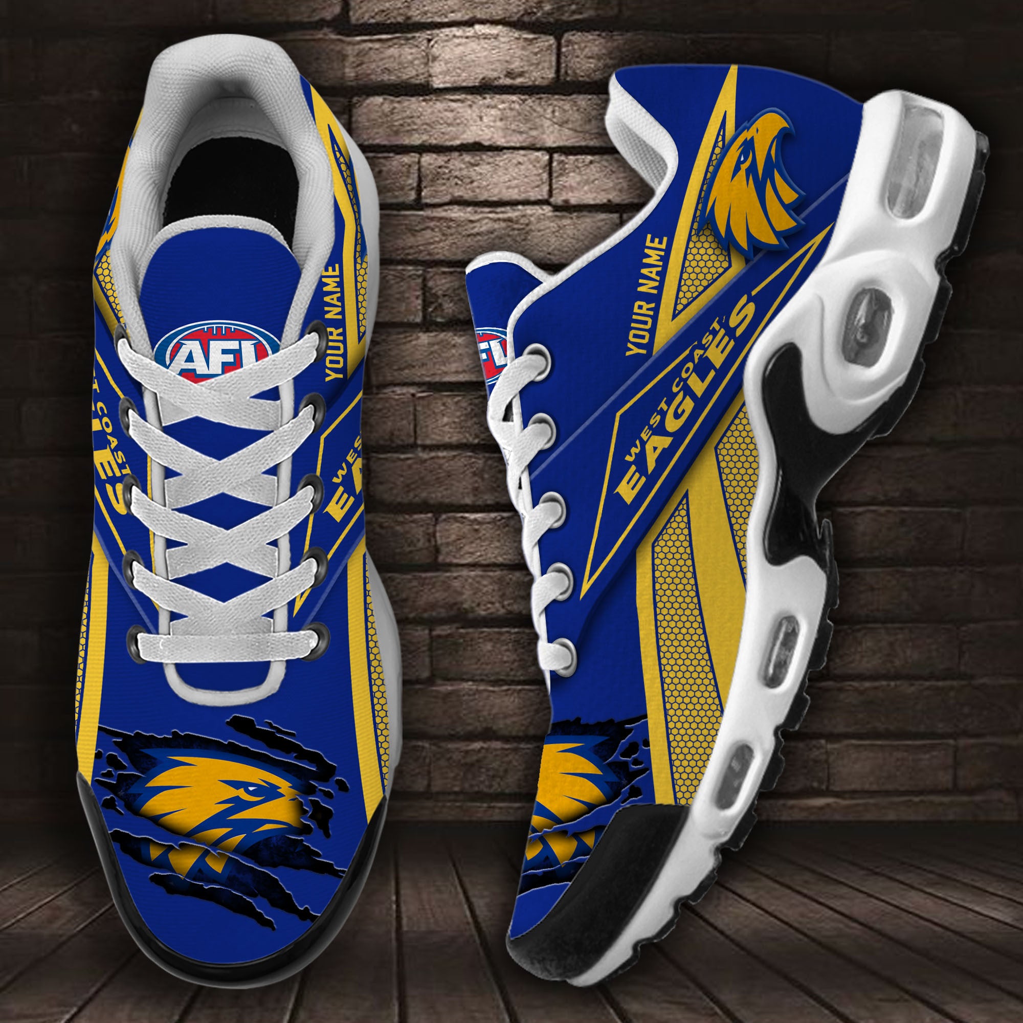 Ideafootwear West Coast Eagles TN Shoes Sneakers For Men And Women
