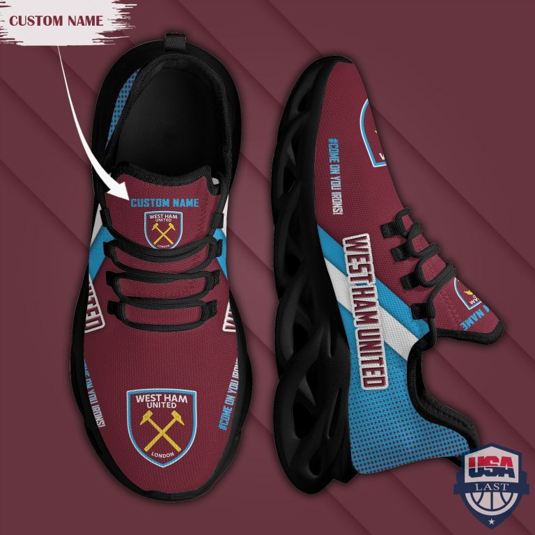 Ideafootwear West Ham United Max Soul Shoes Sneakers For Men And Women