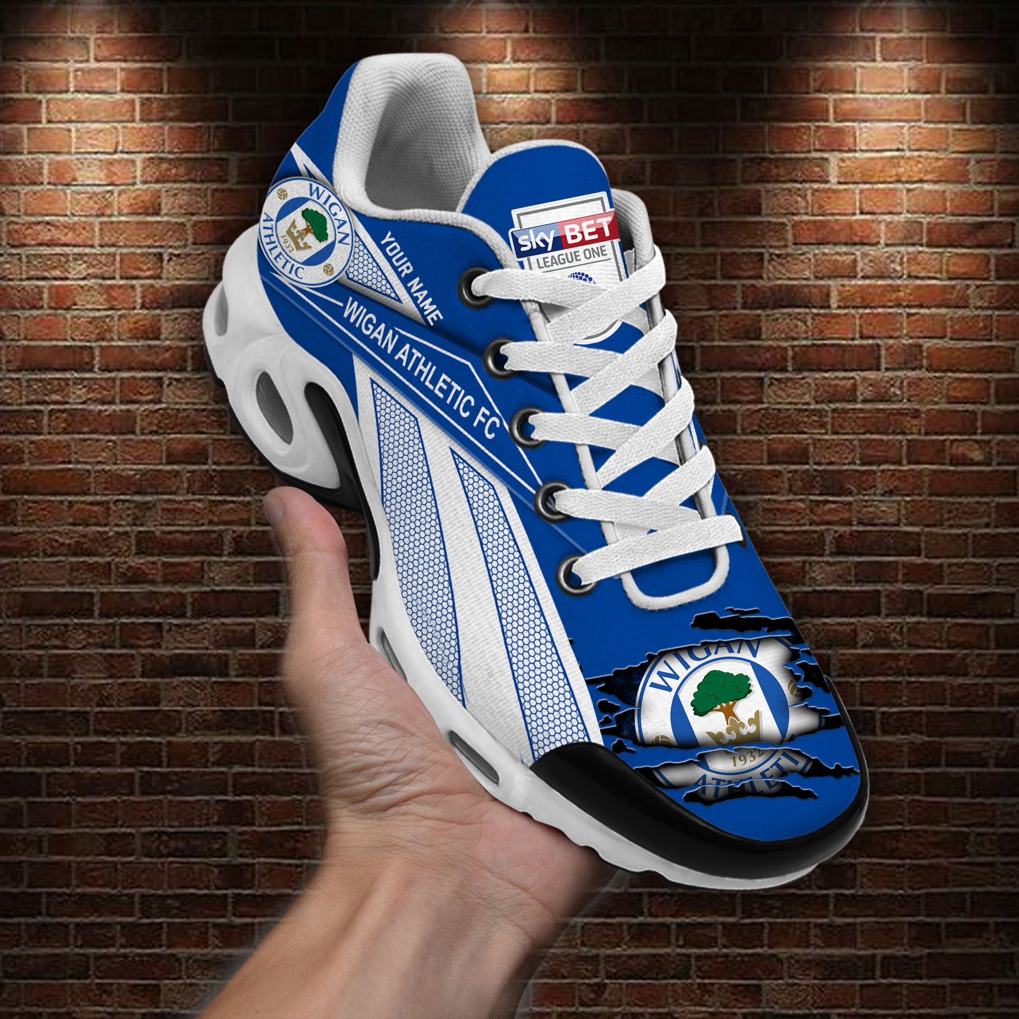 Ideafootwear Wigan Athletic TN Shoes Sneakers For Men And Women