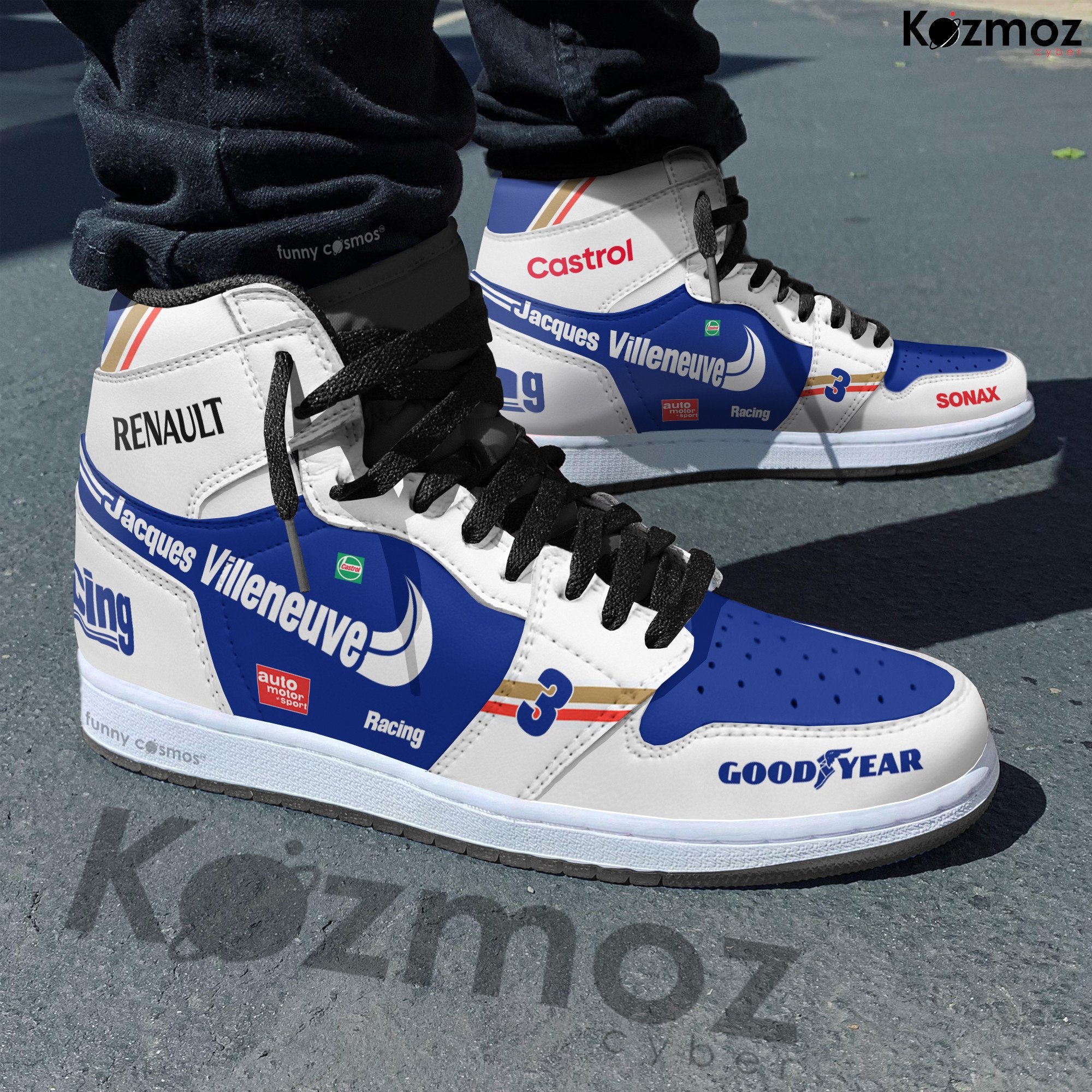Ideafootwear Williams AJ1 High Sneakers Shoes For Men And Women