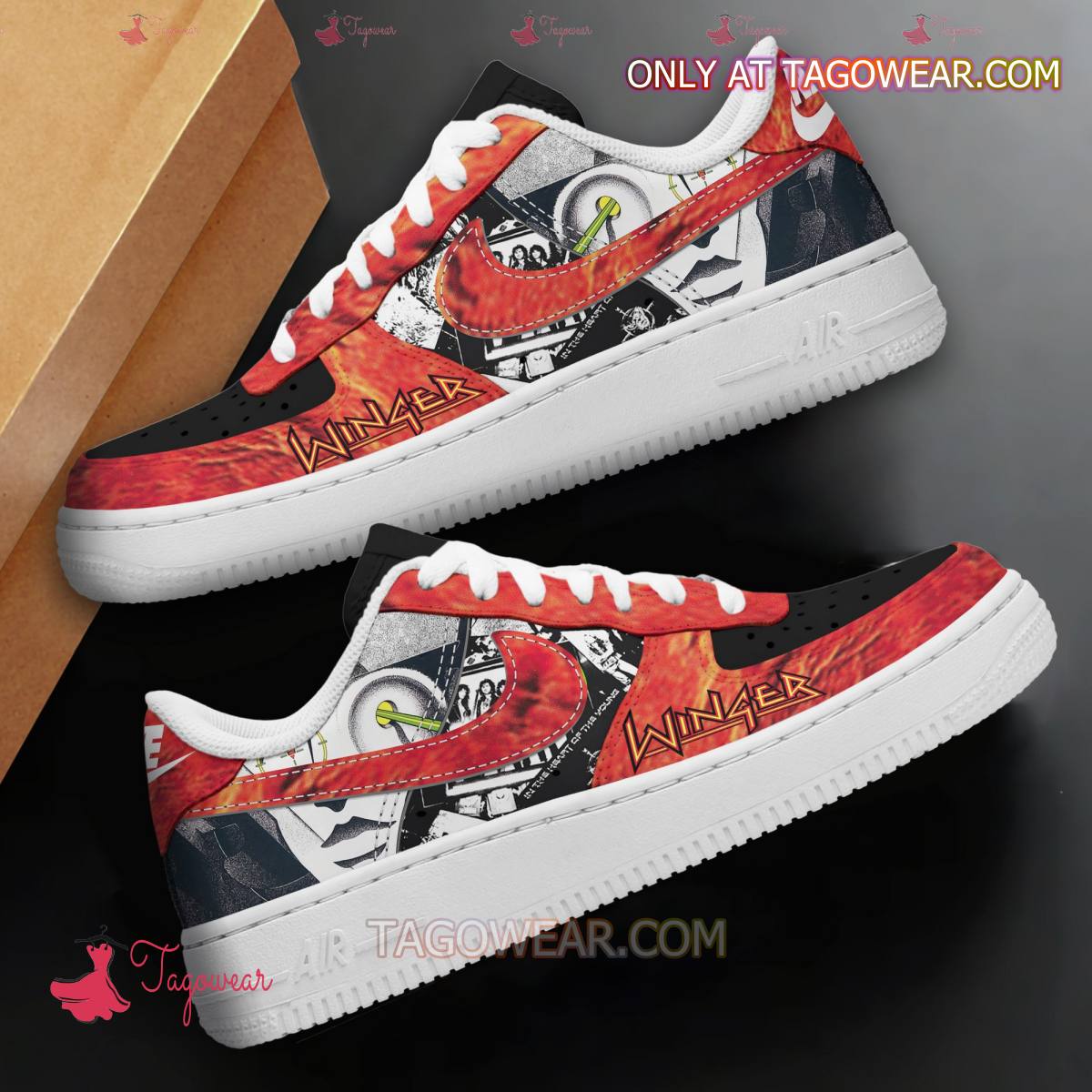 Ideafootwear Winger Air Low-Top Sneakers Shoes For Men And Women 2