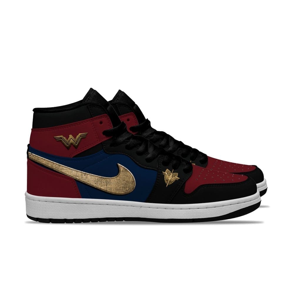 Ideafootwear Wonder Women AJ1 High Sneakers Shoes For Men And Women