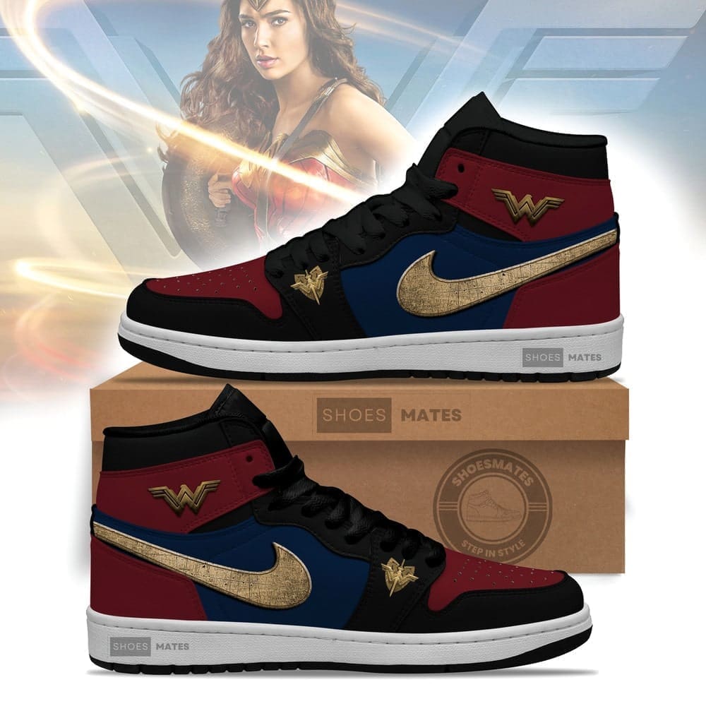 Ideafootwear Wonder Women AJ1 High Sneakers Shoes For Men And Women