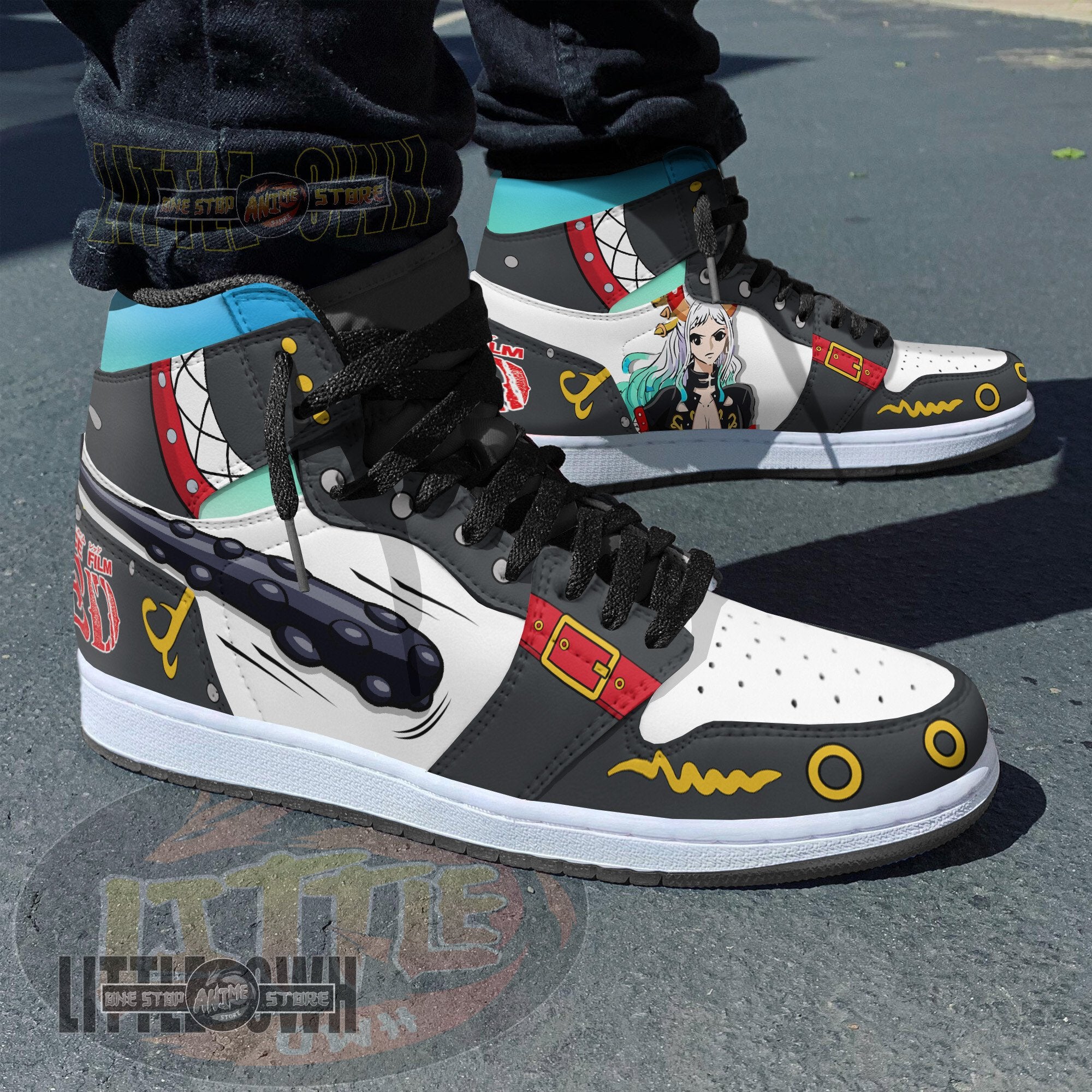 Ideafootwear Yamato AJ1 High Sneakers Shoes For Men And Women