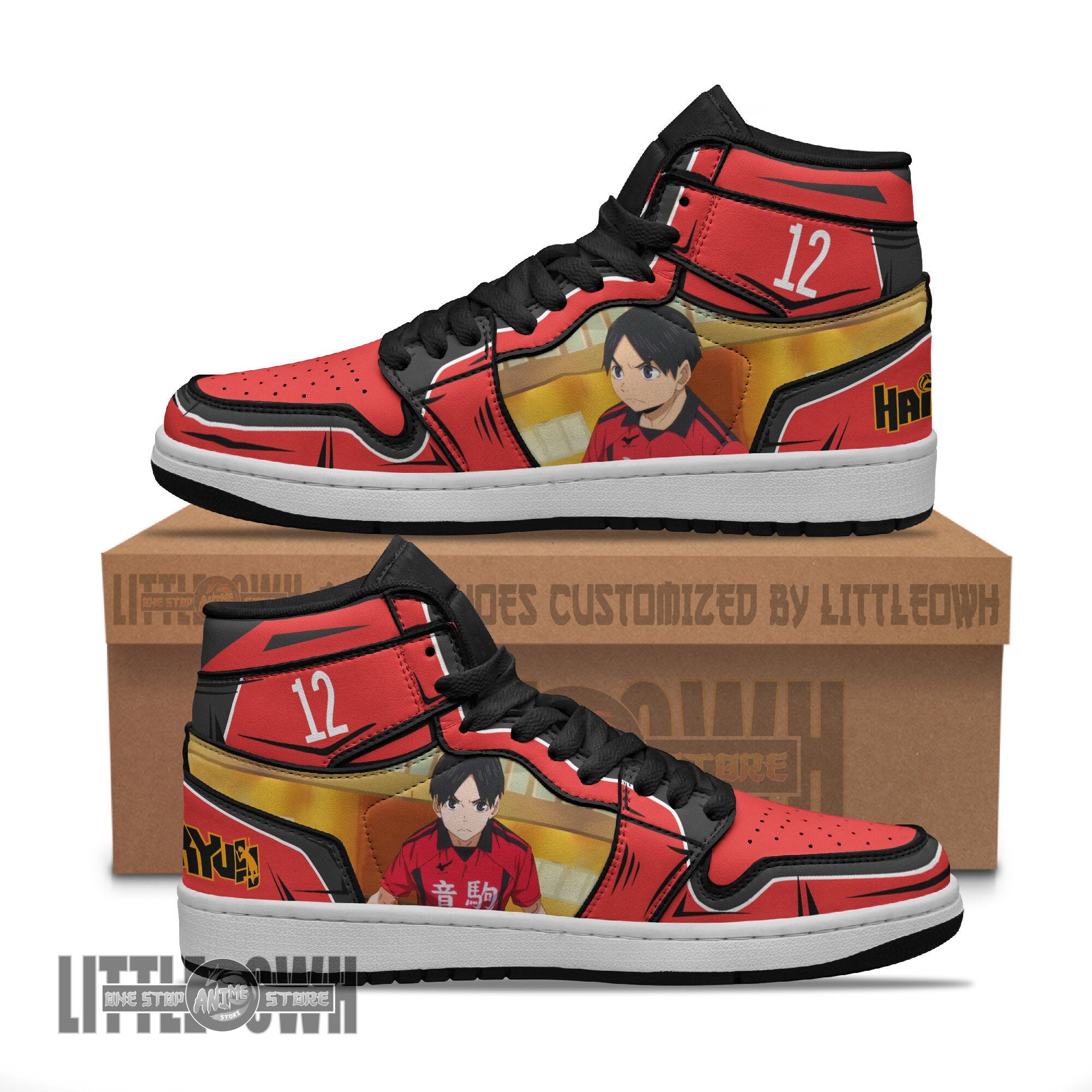 Ideafootwear Yuuki Shibayama AJ1 High Sneakers Shoes For Men And Women