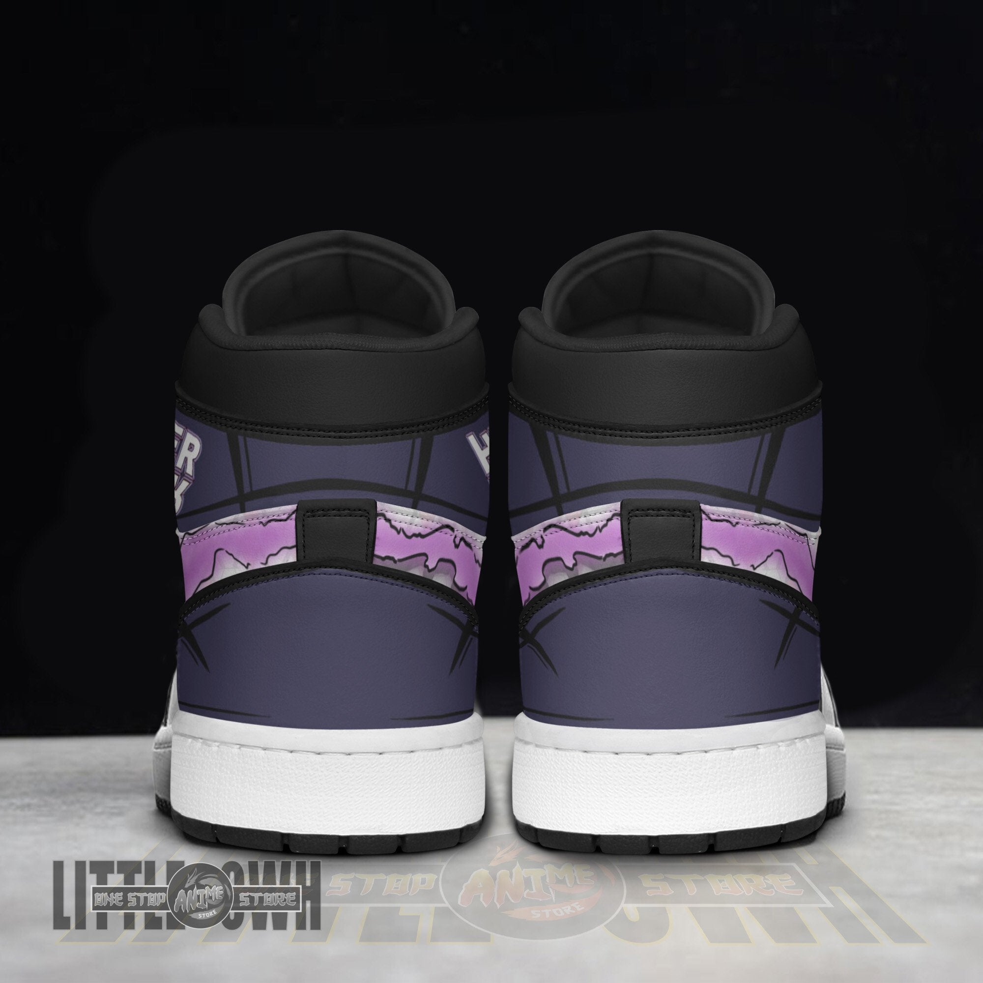 Ideafootwear Zeno Zoldyck AJ1 High Sneakers Shoes For Men And Women