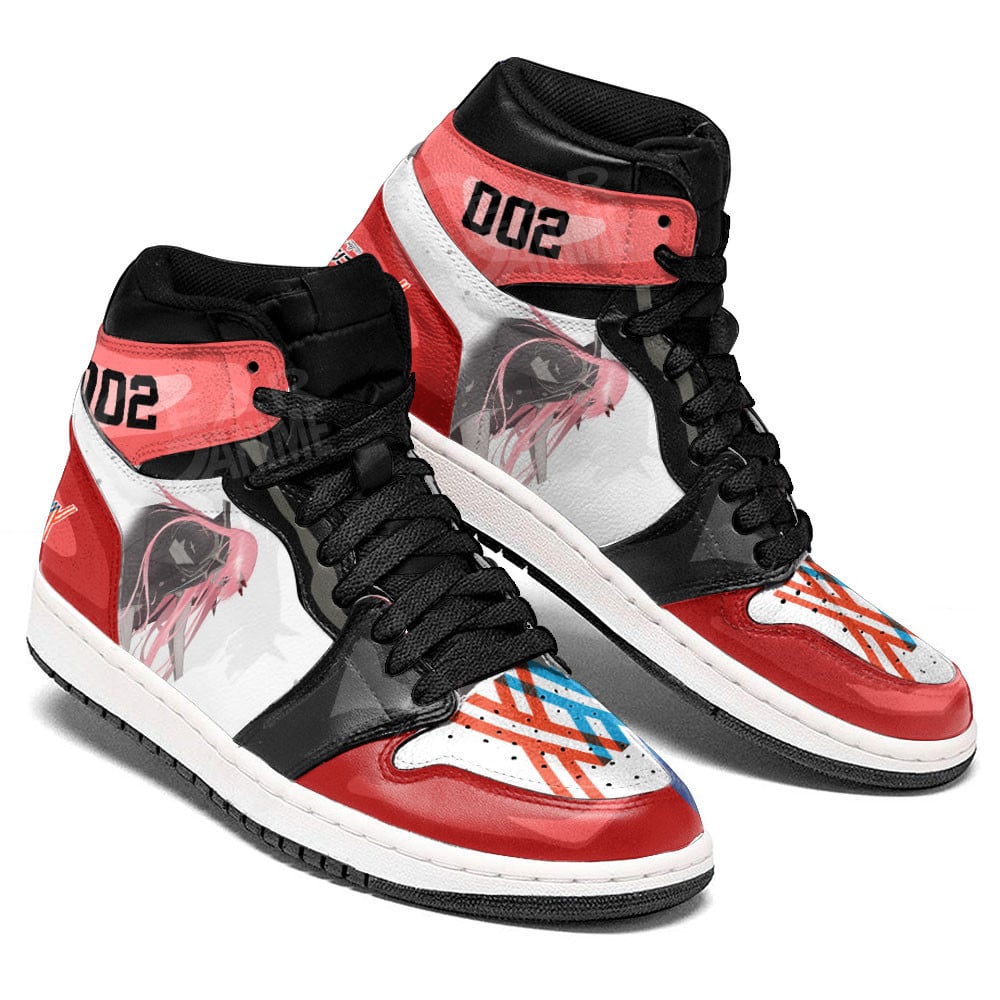 Ideafootwear Zero Two and Hiro AJ1 High Sneakers Shoes For Men And Women