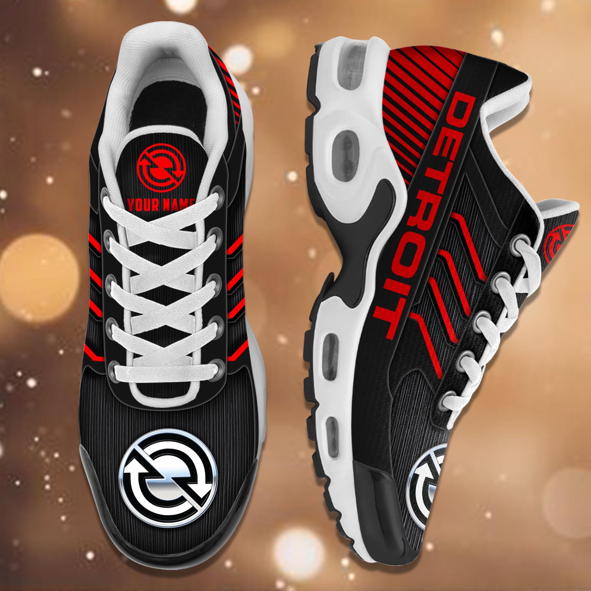 Ideafootwear Detroit Diesel TN Shoes Sneakers For Men And Women