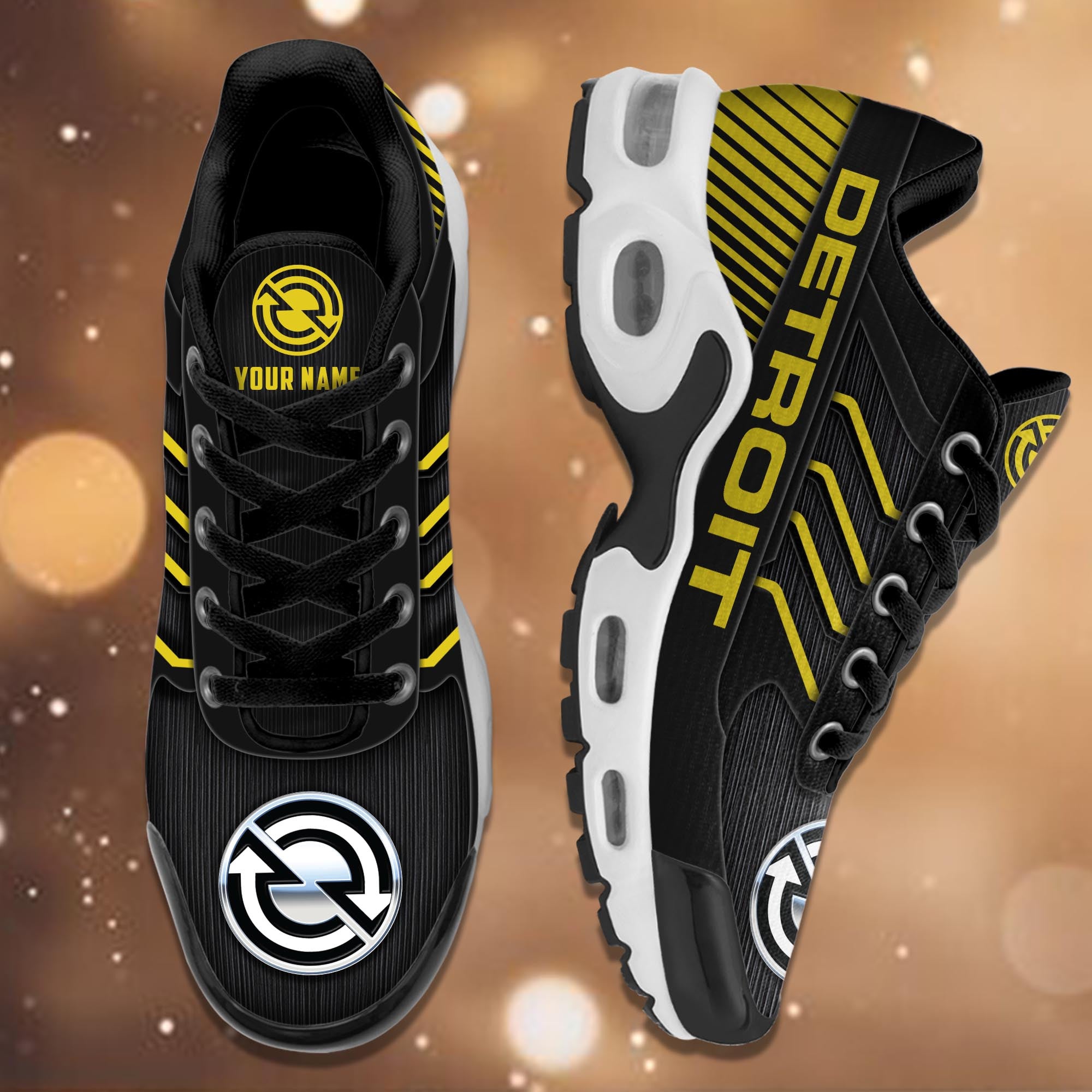 Ideafootwear Detroit Diesel TN Shoes Sneakers For Men And Women