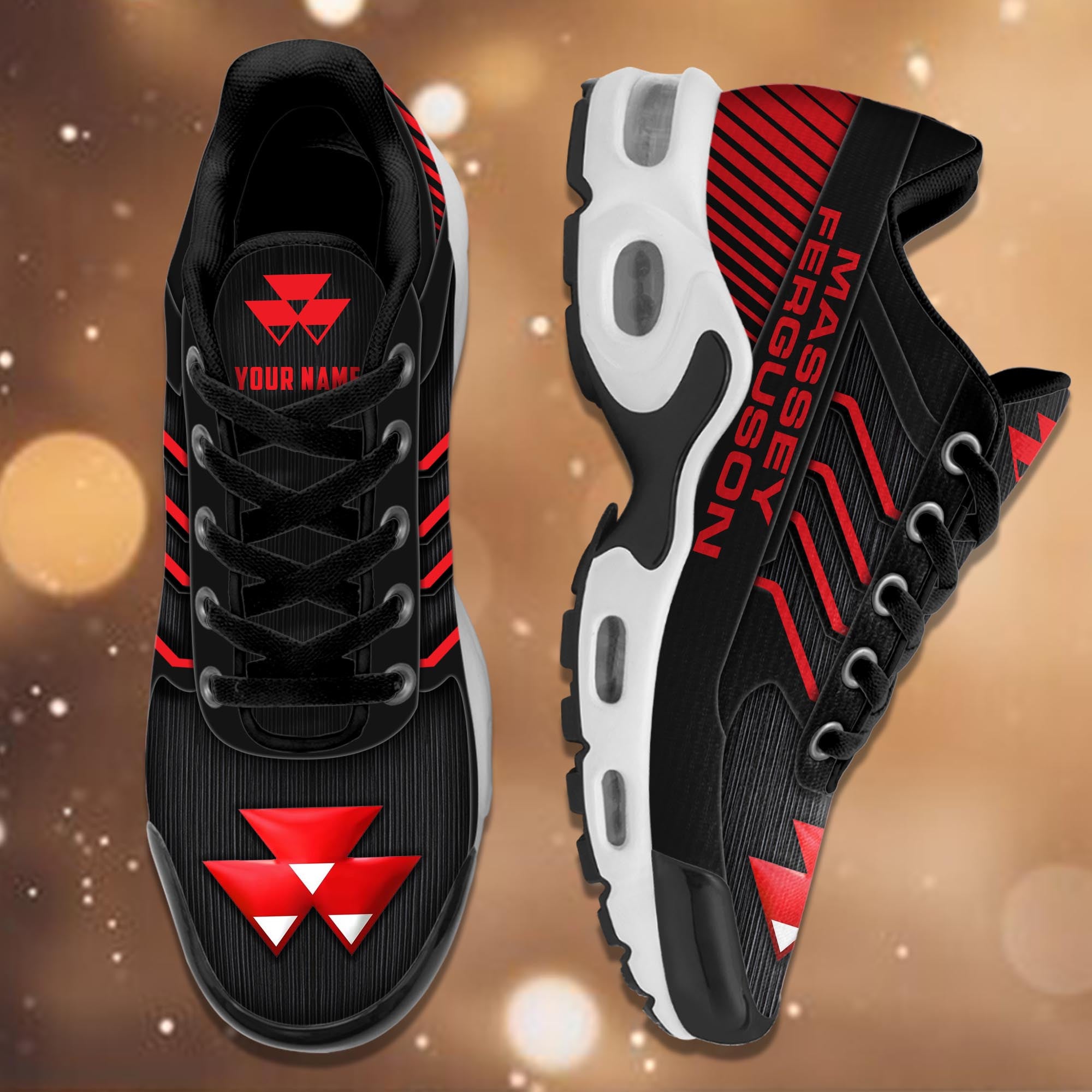 Ideafootwear Massey Ferguson TN Shoes Sneakers For Men And Women