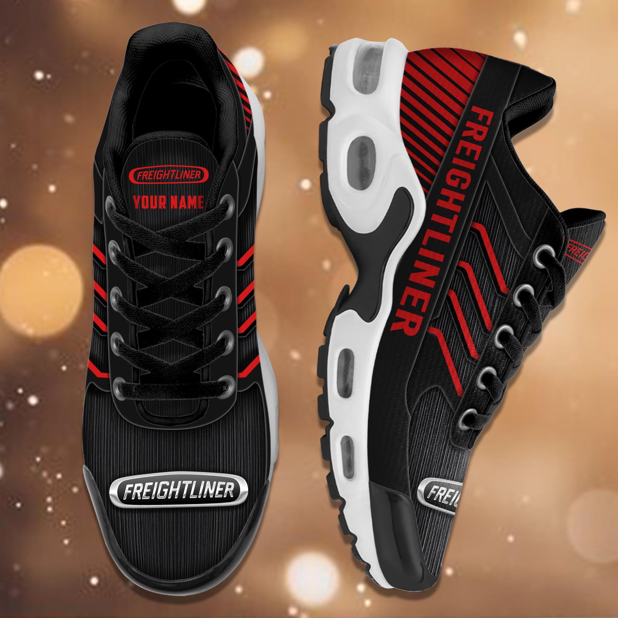 Ideafootwear Freightliner TN Shoes Sneakers For Men And Women
