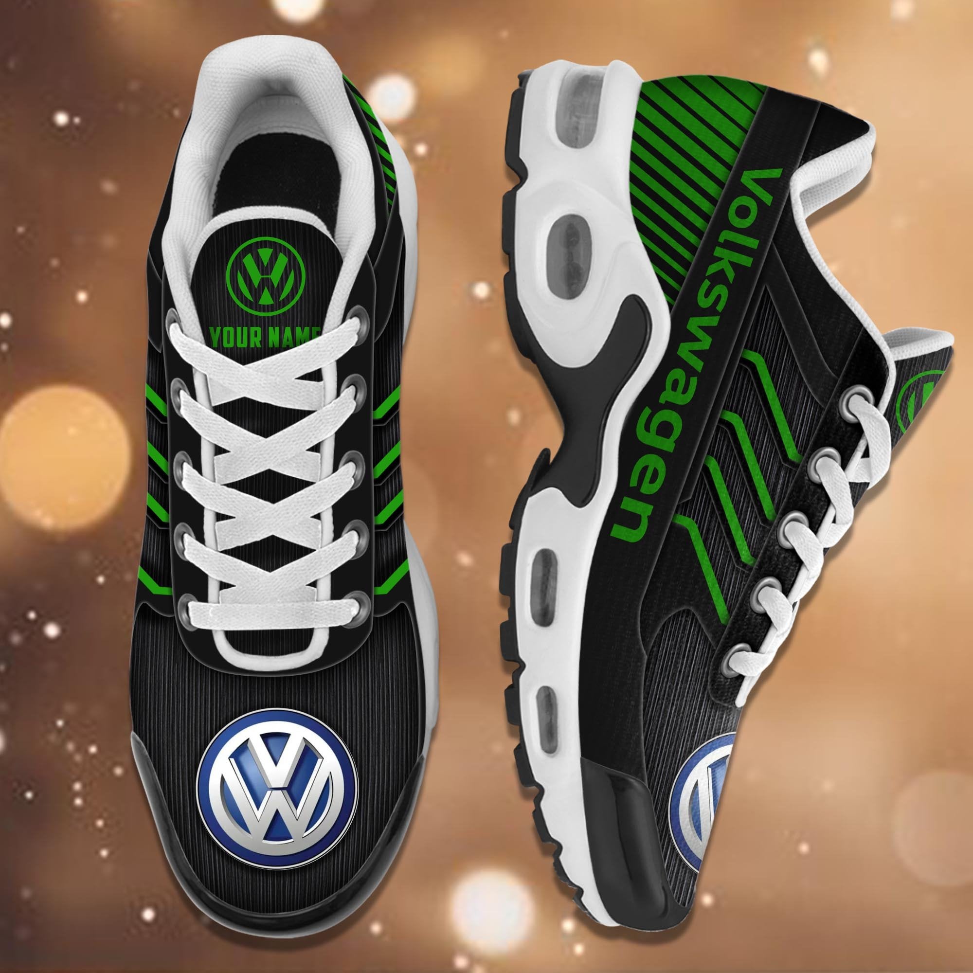 Ideafootwear Volkswagen TN Shoes Sneakers For Men And Women