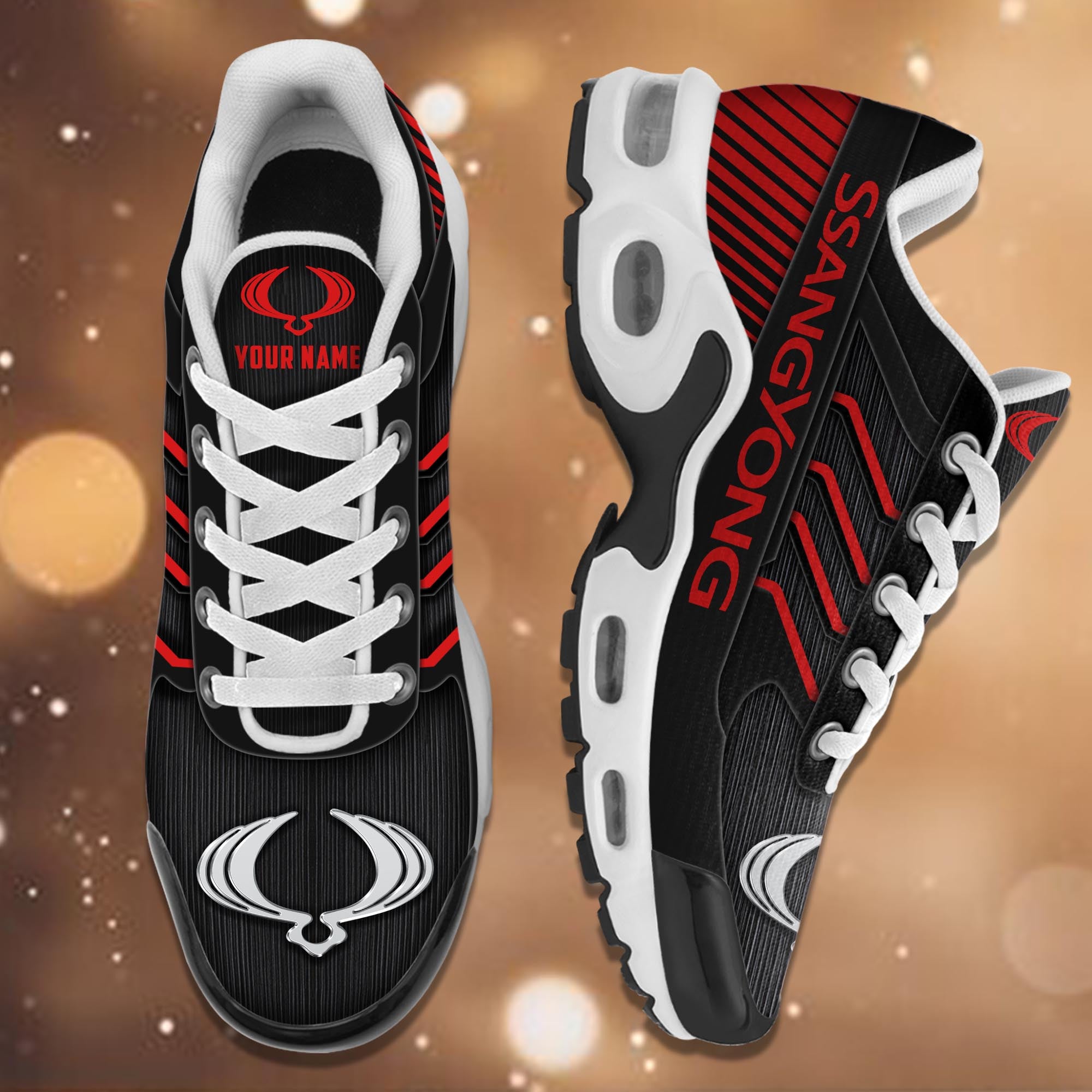 Ideafootwear SsangYong Motor TN Shoes Sneakers For Men And Women