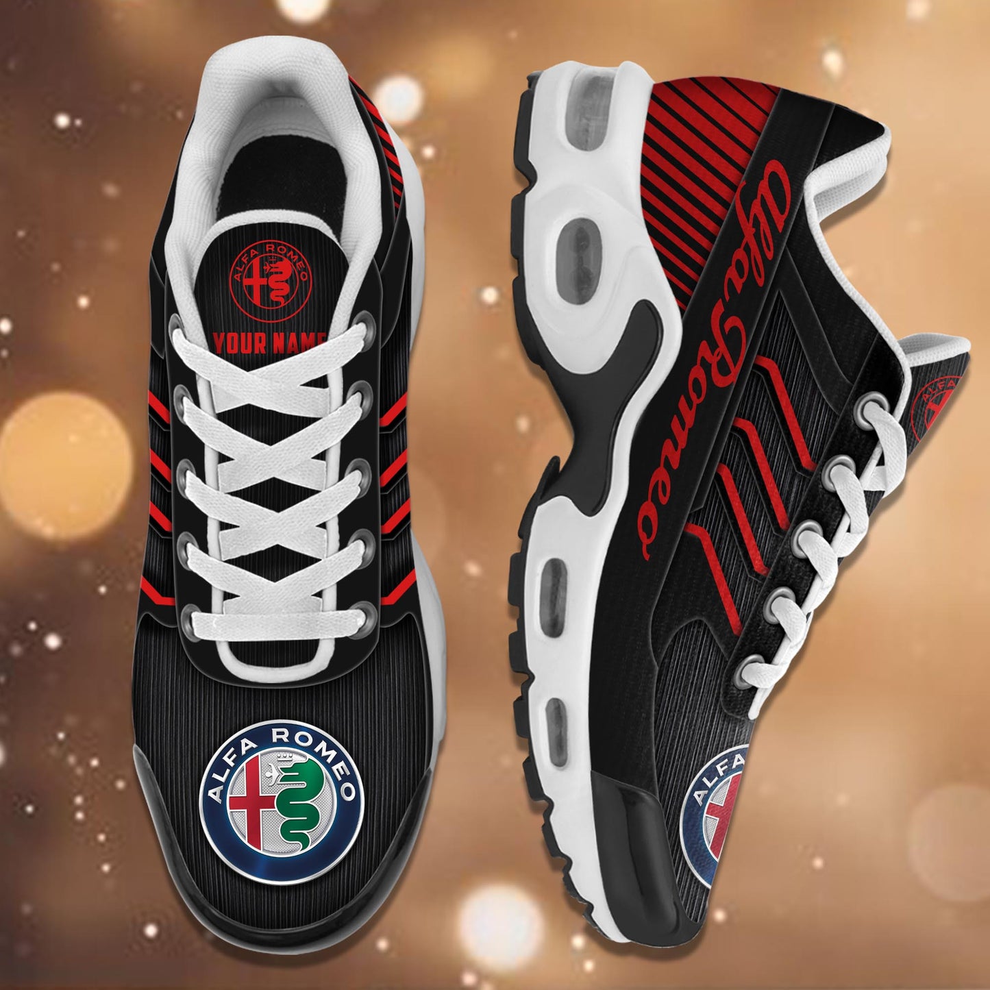 Ideafootwear Alfa Romeo TN Shoes Sneakers For Men And Women