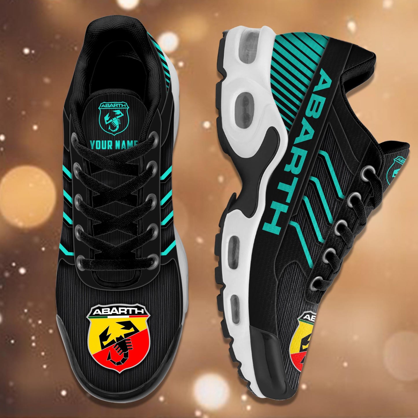 Ideafootwear Abarth TN Shoes Sneakers For Men And Women