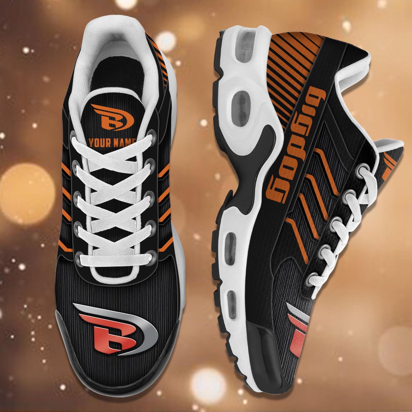 Ideafootwear Big Dog Motorcycles TN Shoes Sneakers For Men And Women