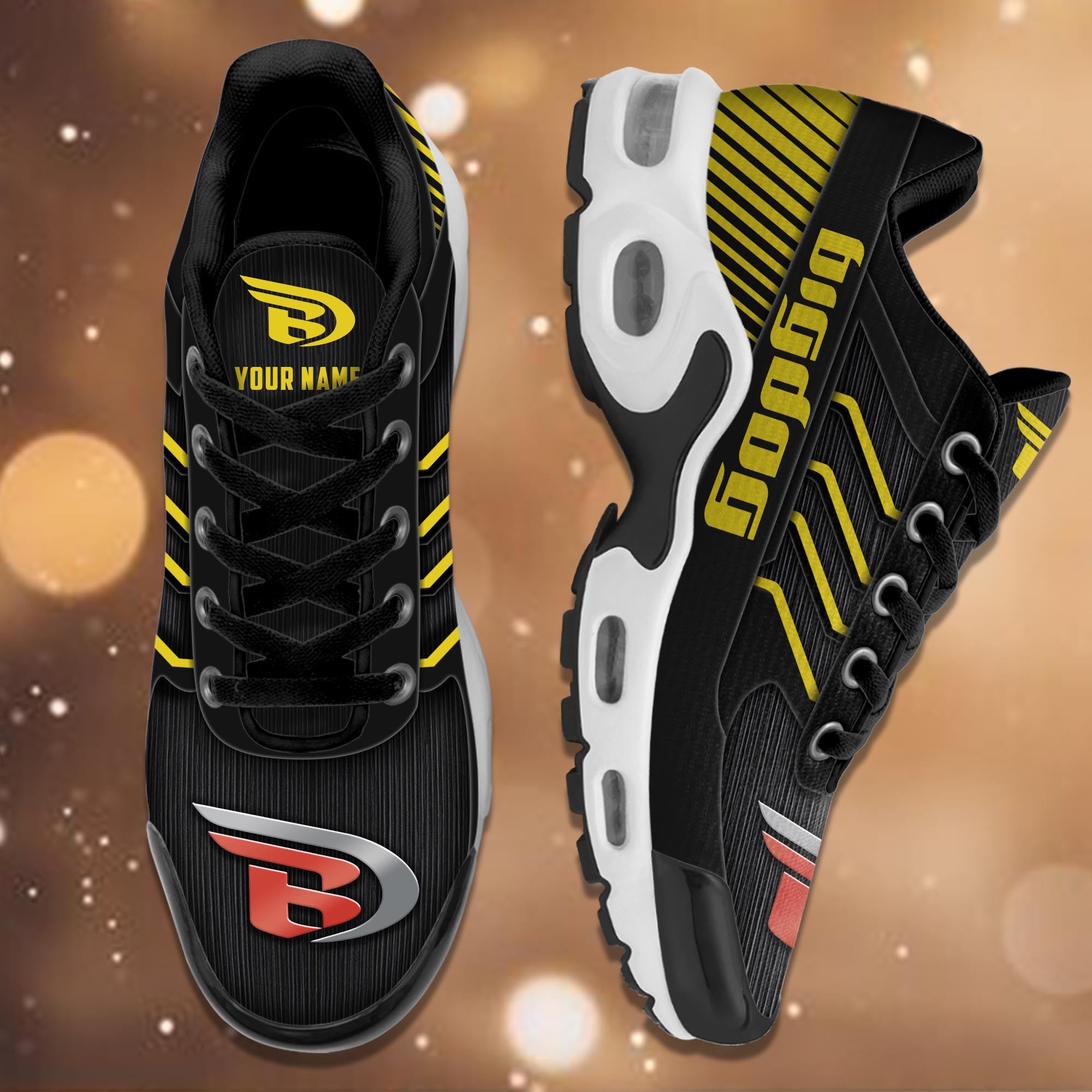 Ideafootwear Big Dog Motorcycles TN Shoes Sneakers For Men And Women