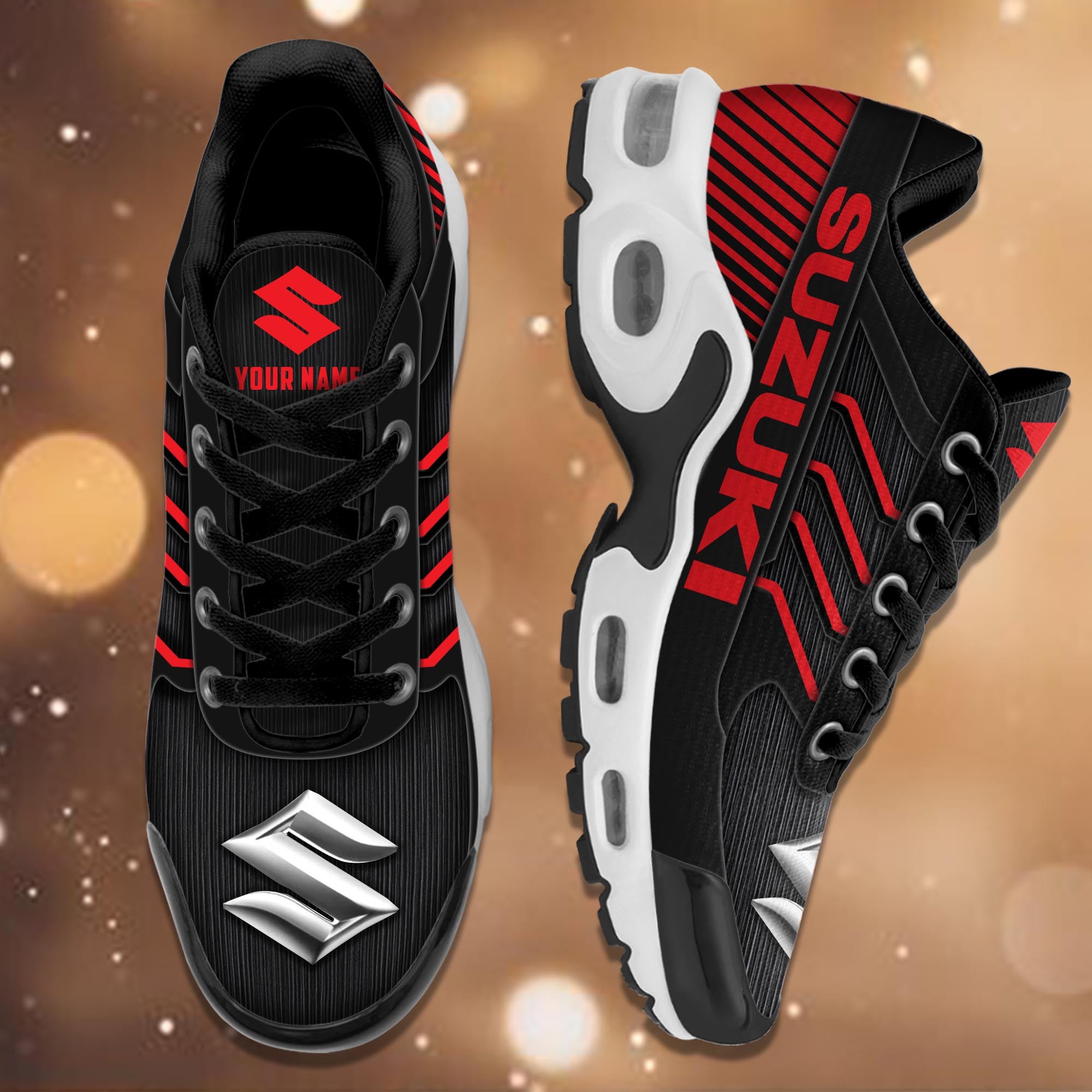 Ideafootwear Suzuki TN Shoes Sneakers For Men And Women