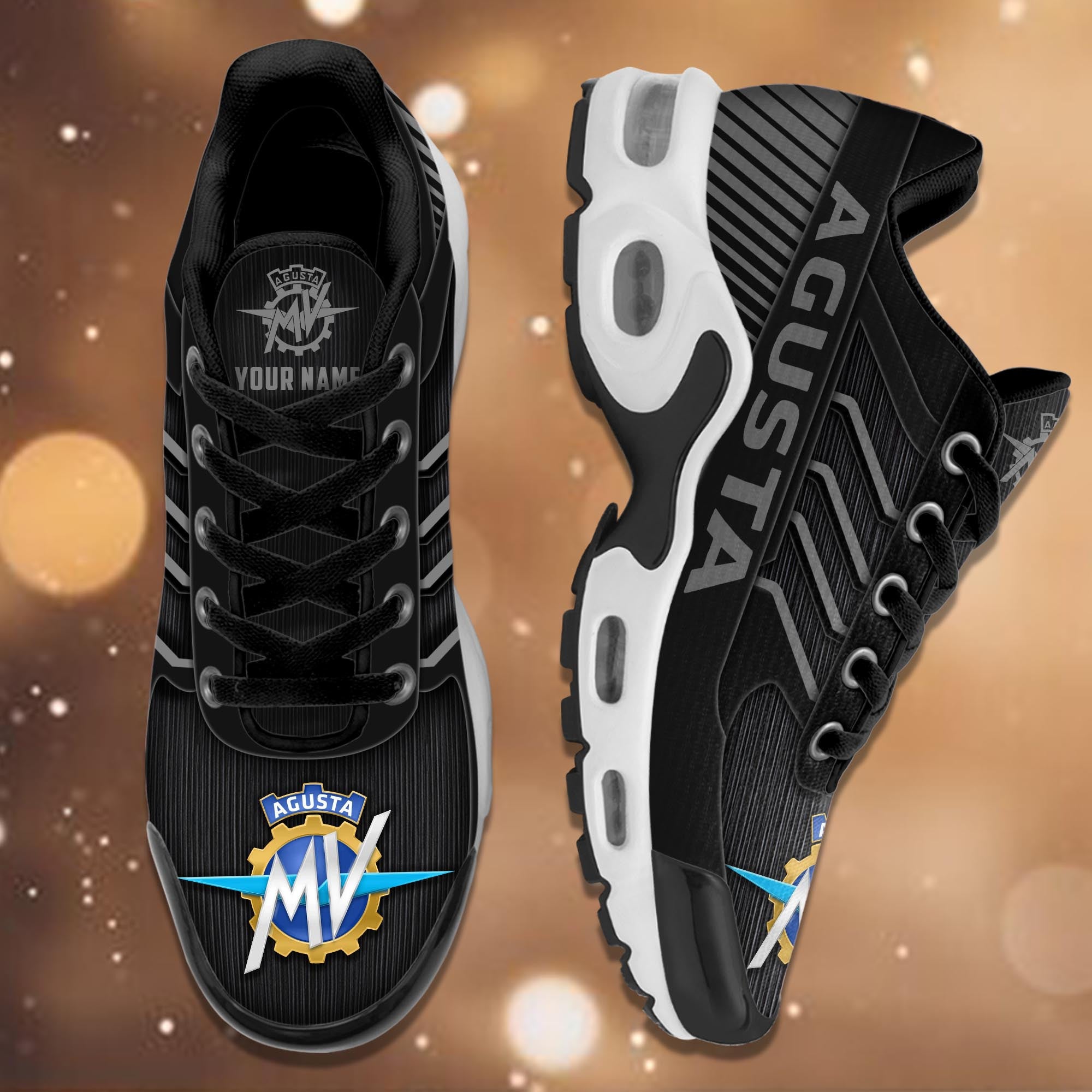 Ideafootwear MV Agusta TN Shoes Sneakers For Men And Women