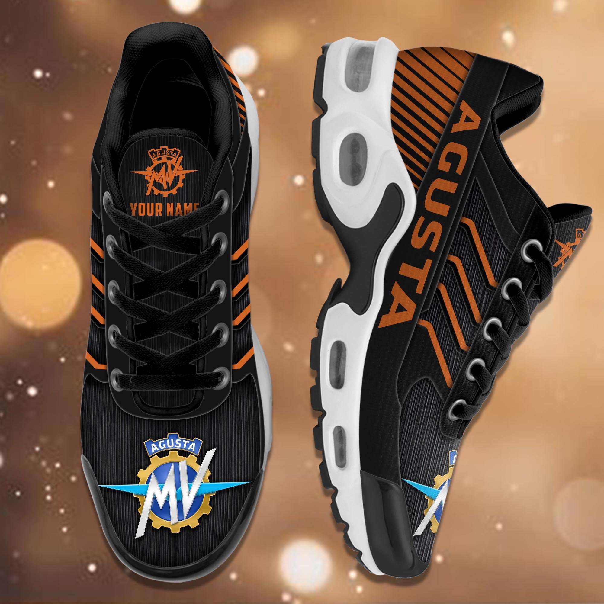 Ideafootwear MV Agusta TN Shoes Sneakers For Men And Women