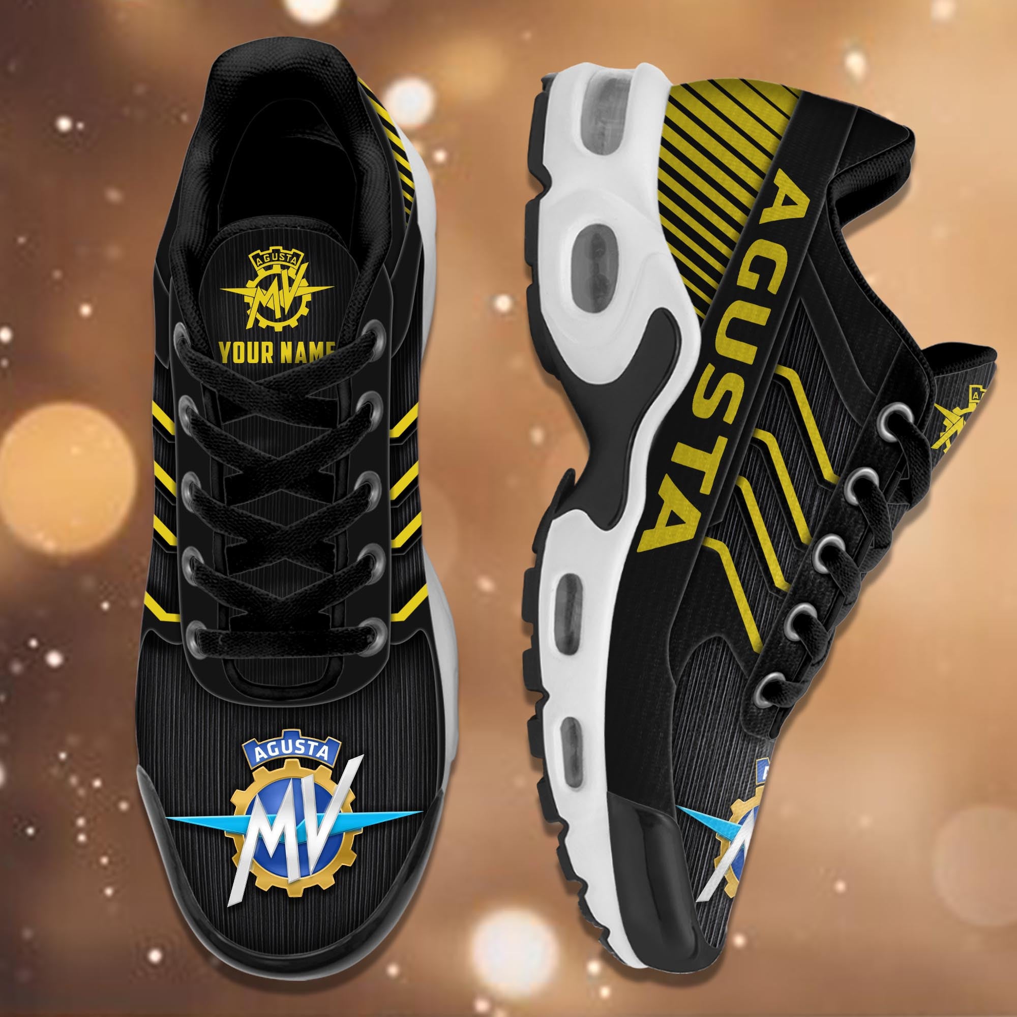 Ideafootwear MV Agusta TN Shoes Sneakers For Men And Women