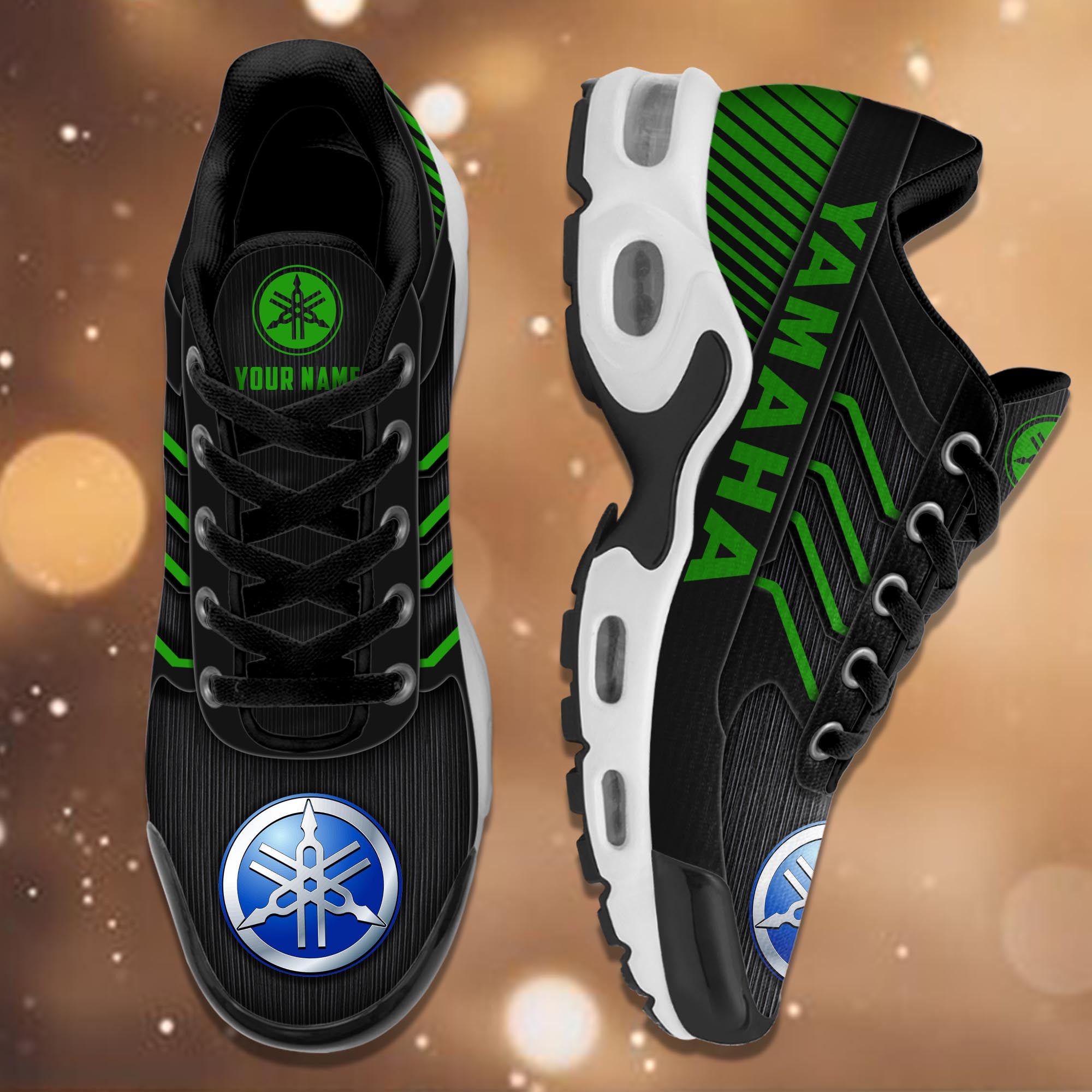 Ideafootwear Yamaha Blue TN Shoes Sneakers For Men And Women