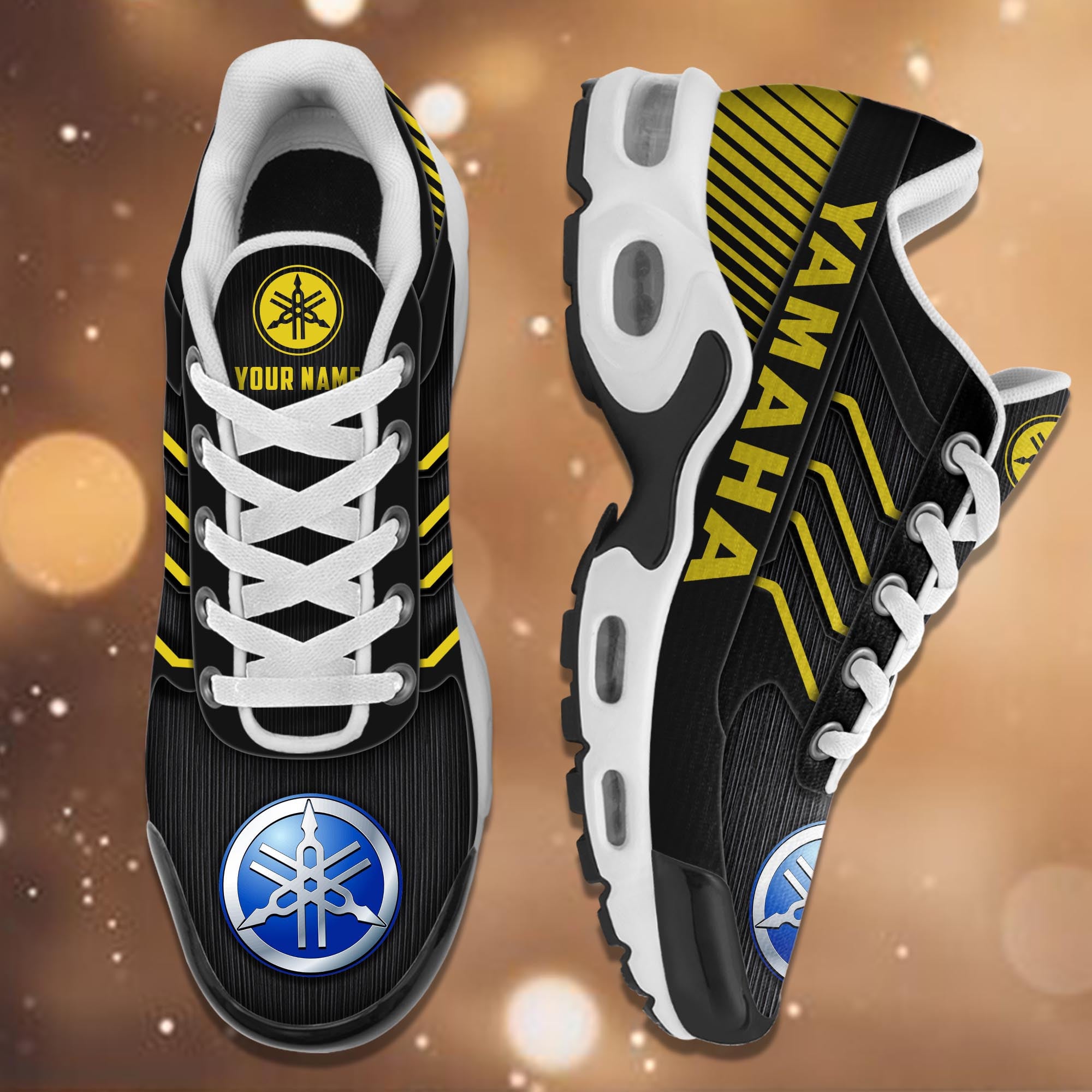 Ideafootwear Yamaha Blue TN Shoes Sneakers For Men And Women