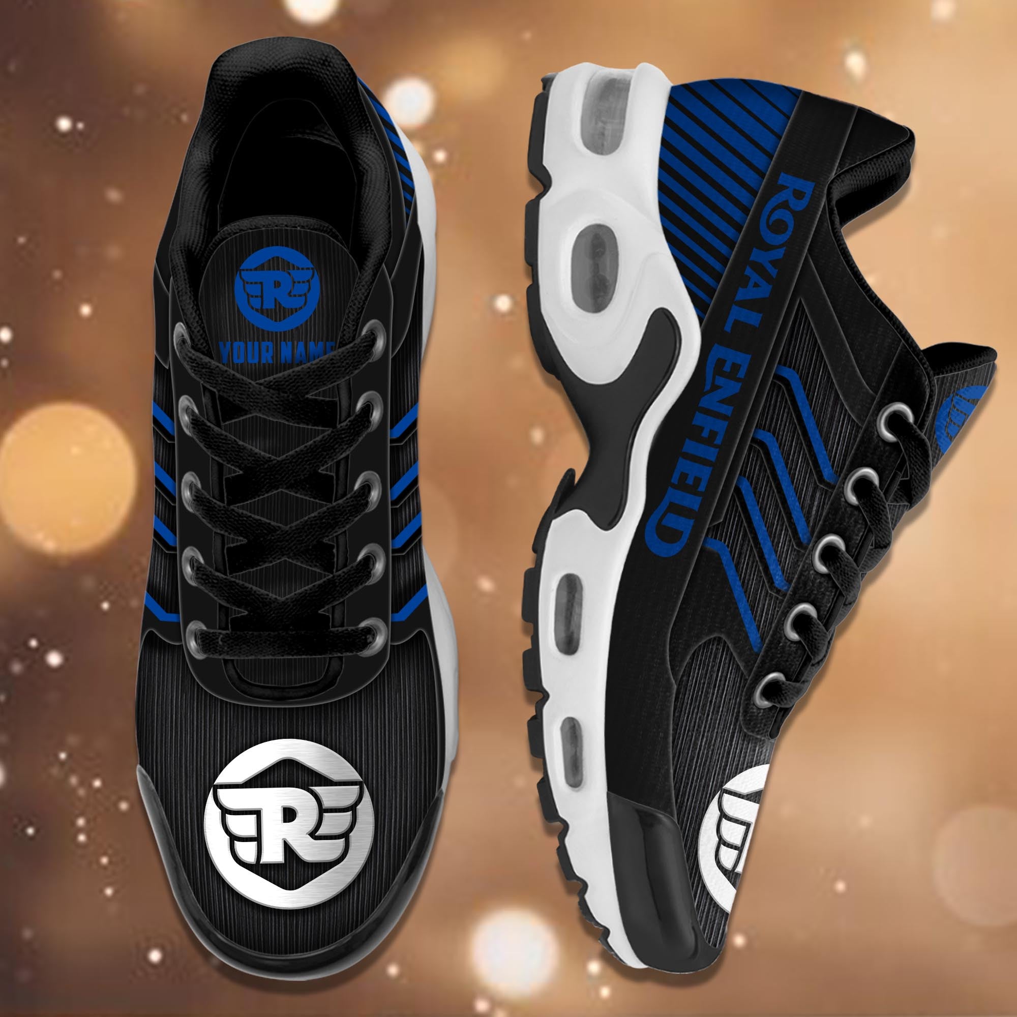 Ideafootwear Royal Enfield TN Shoes Sneakers For Men And Women