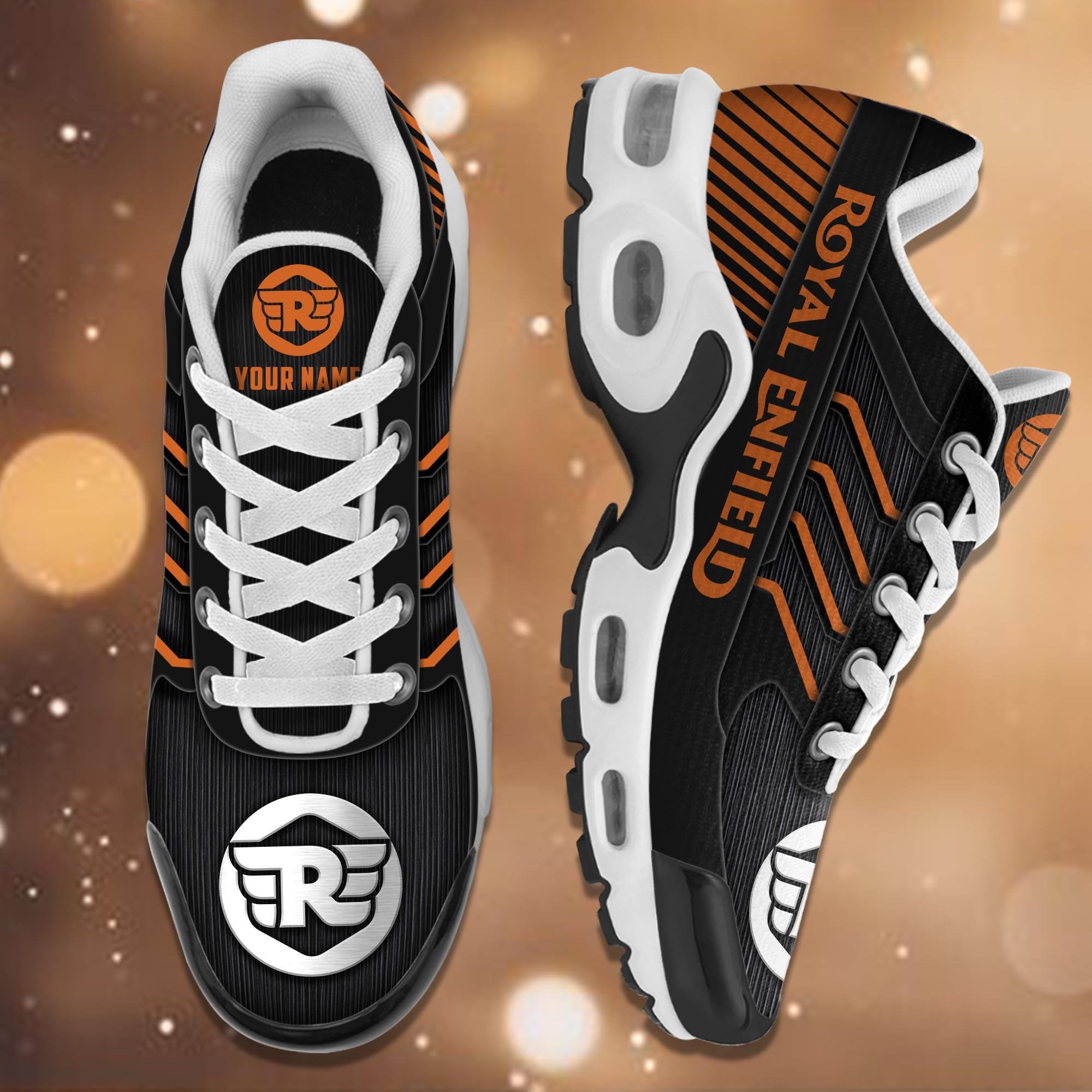Ideafootwear Royal Enfield TN Shoes Sneakers For Men And Women