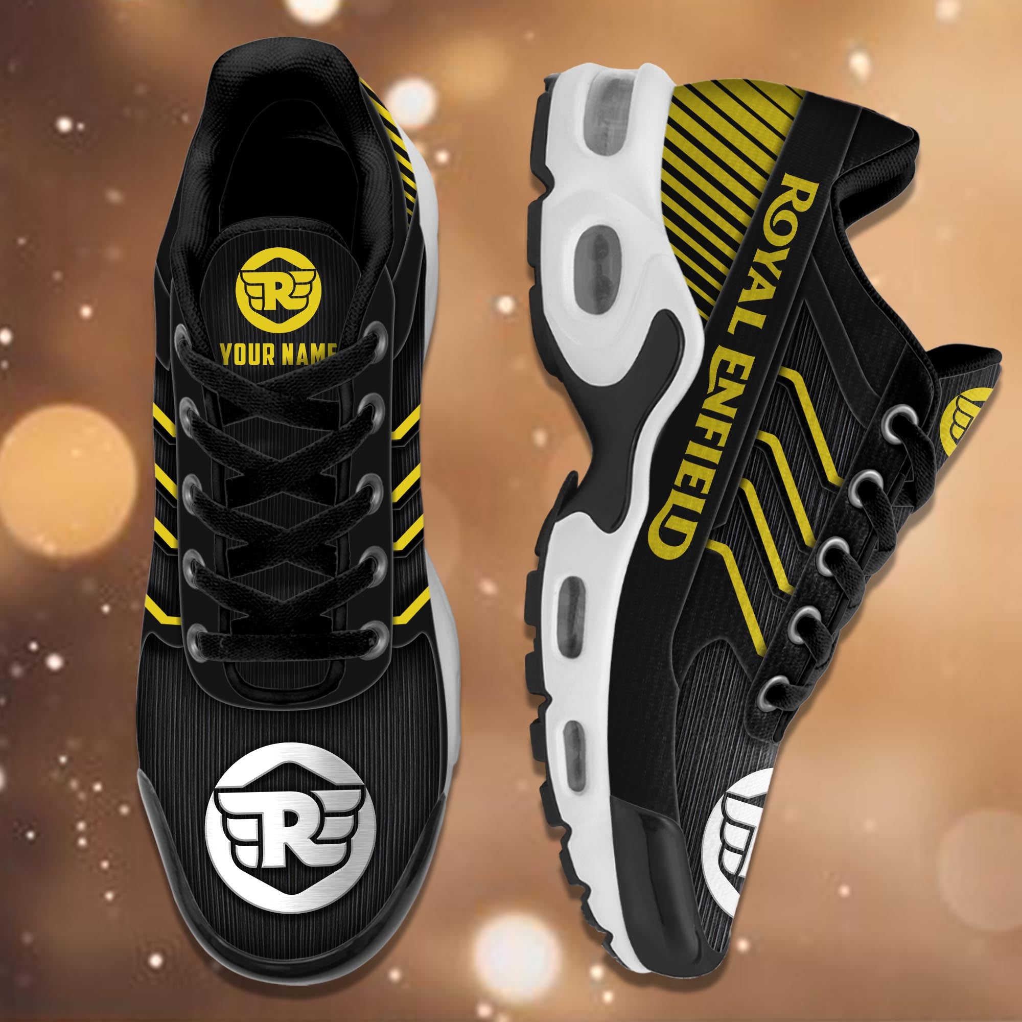 Ideafootwear Royal Enfield TN Shoes Sneakers For Men And Women