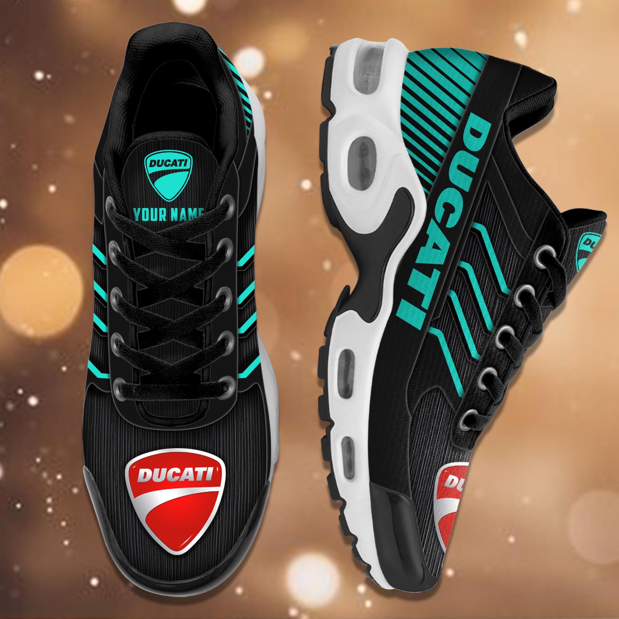 Ideafootwear Ducati TN Shoes Sneakers For Men And Women