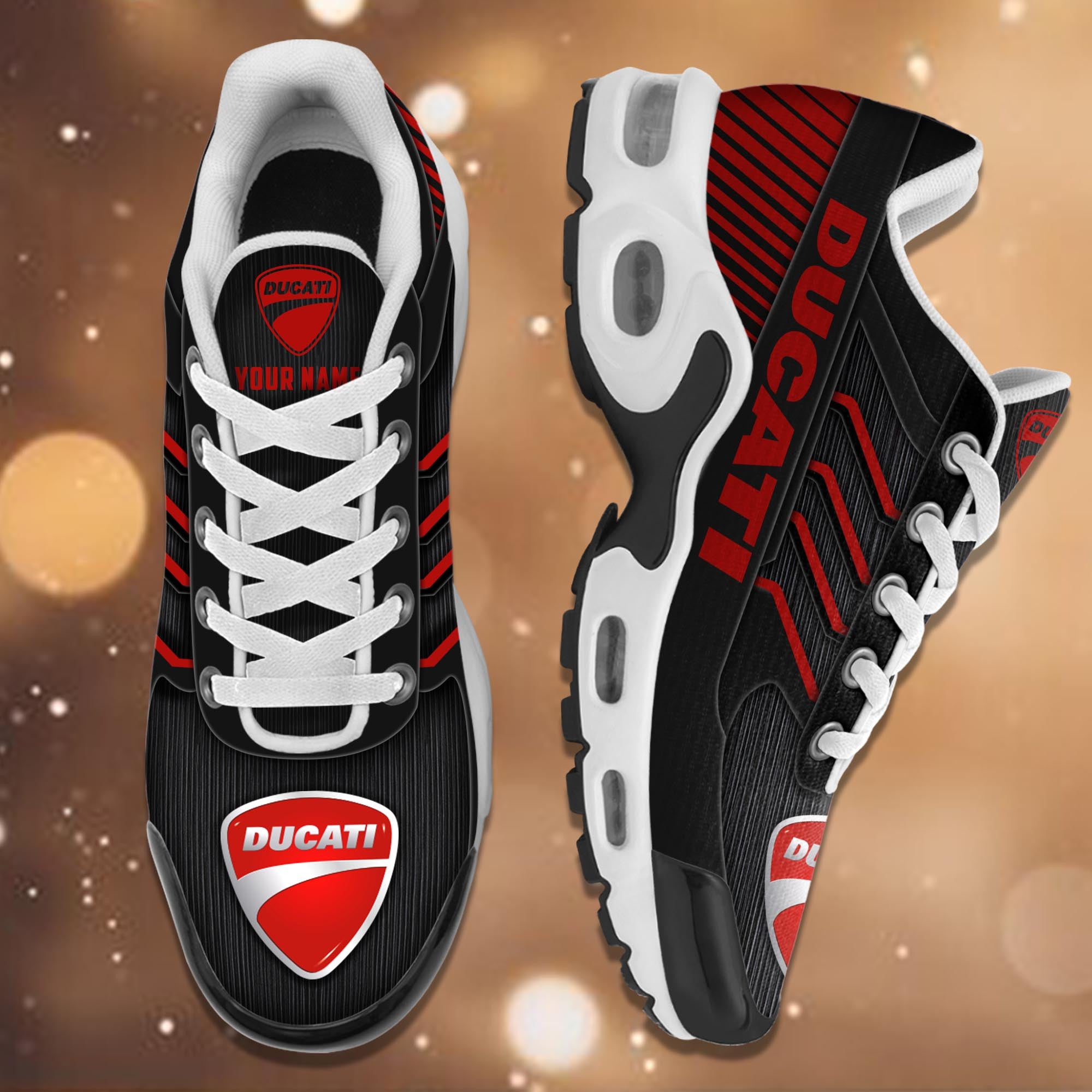 Ideafootwear Ducati TN Shoes Sneakers For Men And Women