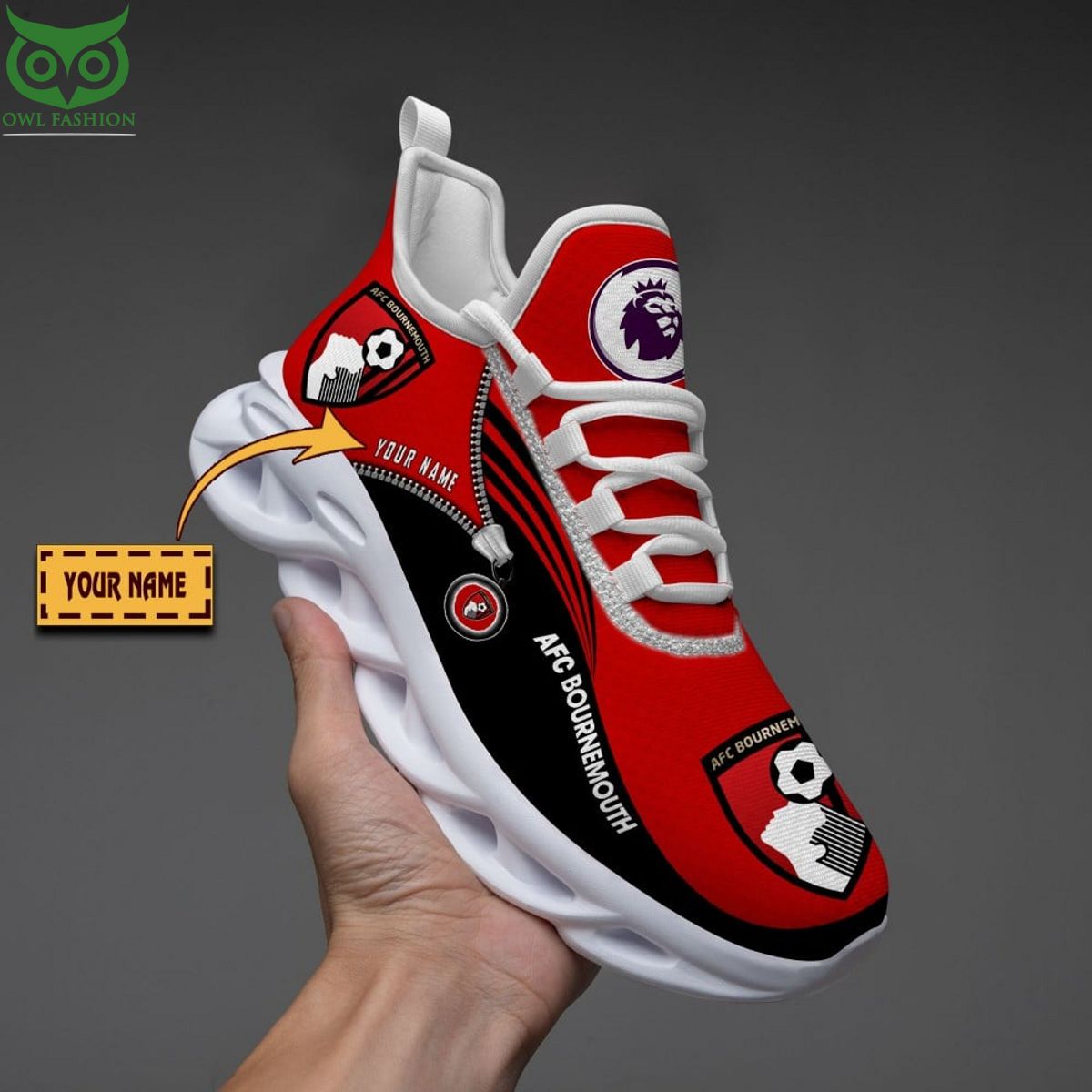Ideafootwear A.F.C. Bournemouth Max Soul Shoes Sneakers For Men And Women