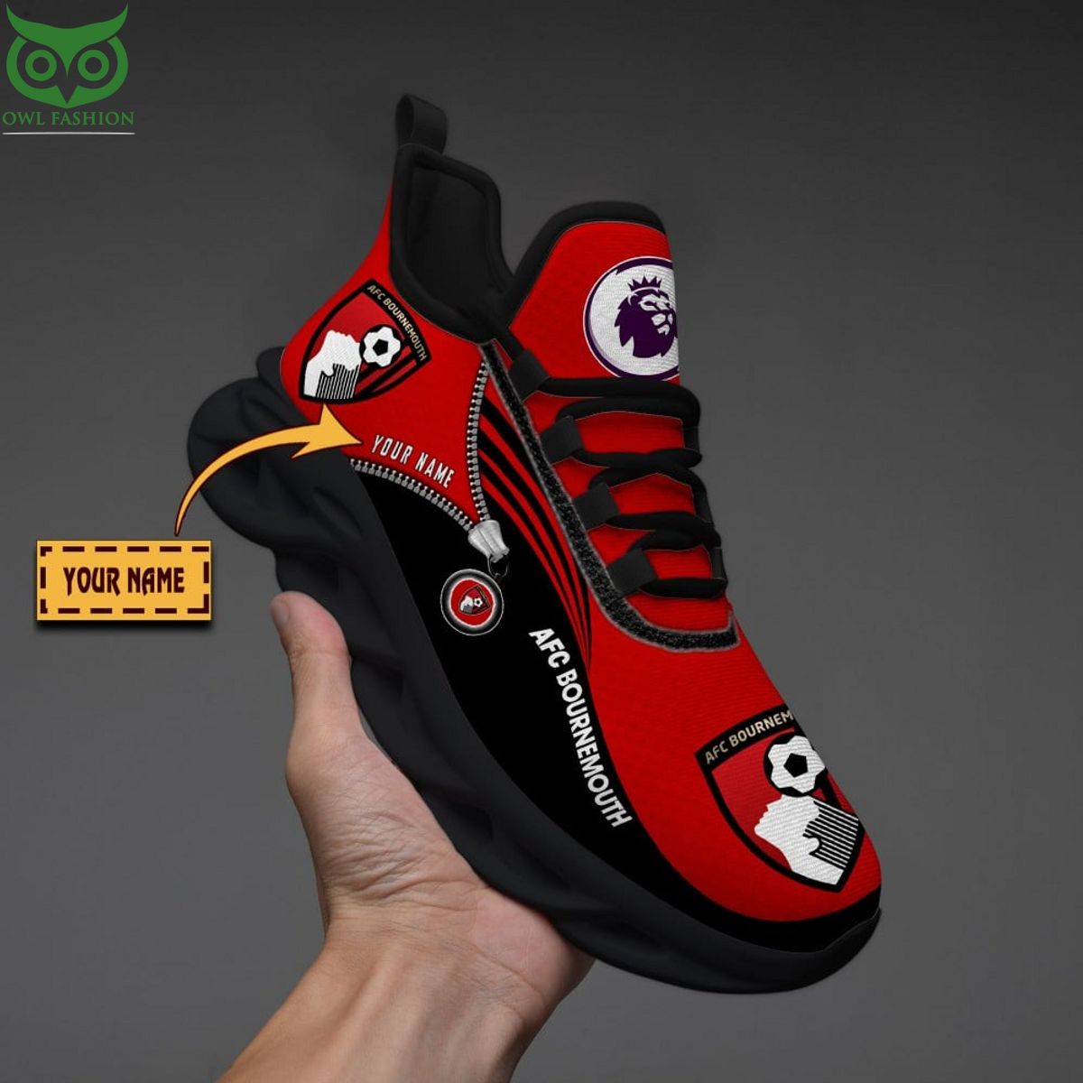 Ideafootwear A.F.C. Bournemouth Max Soul Shoes Sneakers For Men And Women
