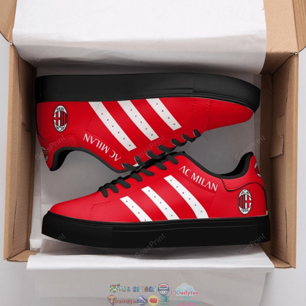 Ideafootwear AC Milan Skate Stan Shoes Sneakes For Men And Women