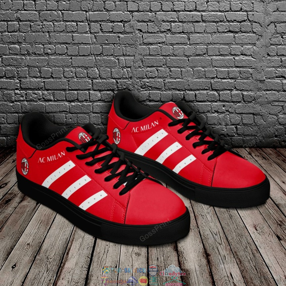 Ideafootwear AC Milan Skate Stan Shoes Sneakes For Men And Women