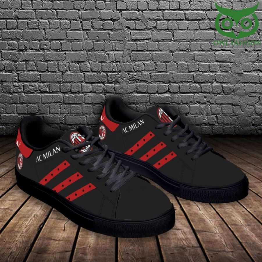 Ideafootwear AC Milan Skate Stan Shoes Sneakes For Men And Women