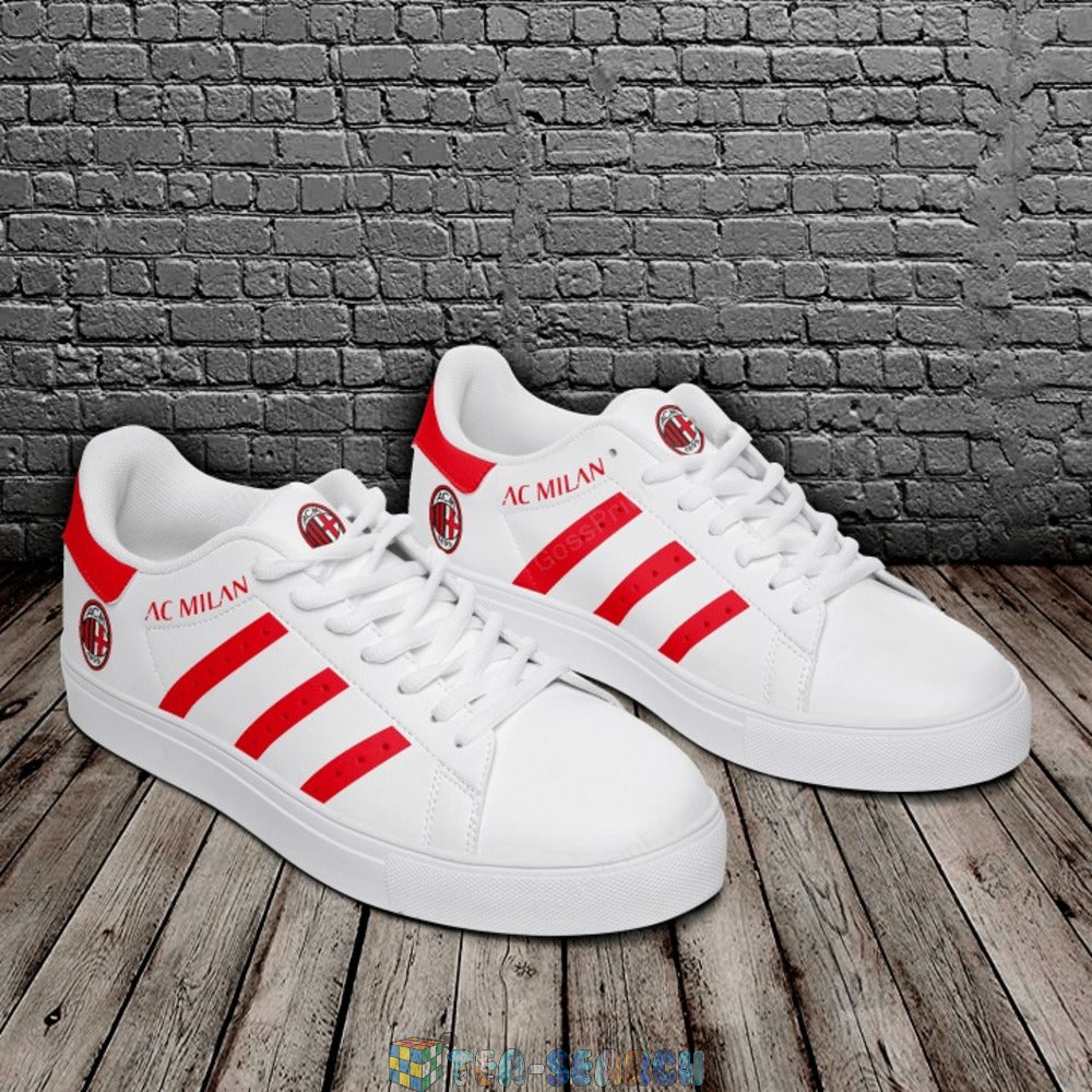 Ideafootwear AC Milan Skate Stan Shoes Sneakes For Men And Women