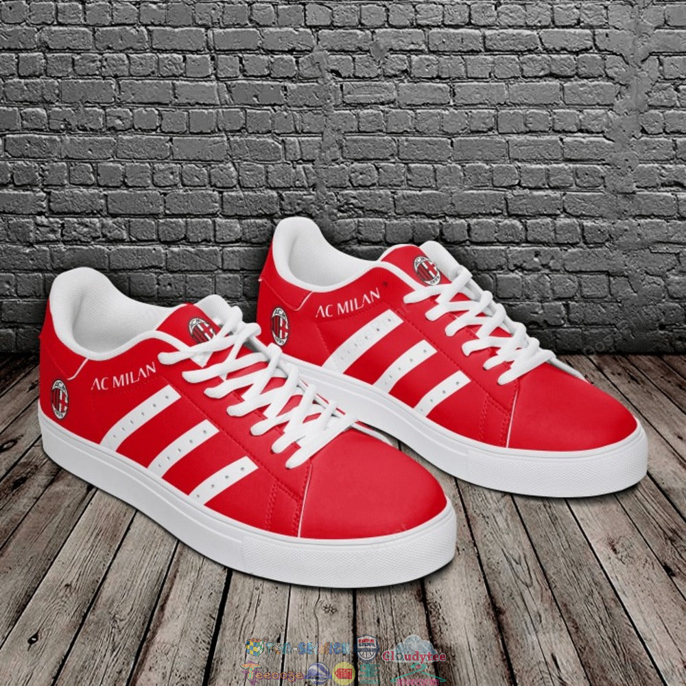 Ideafootwear AC Milan Skate Stan Shoes Sneakes For Men And Women