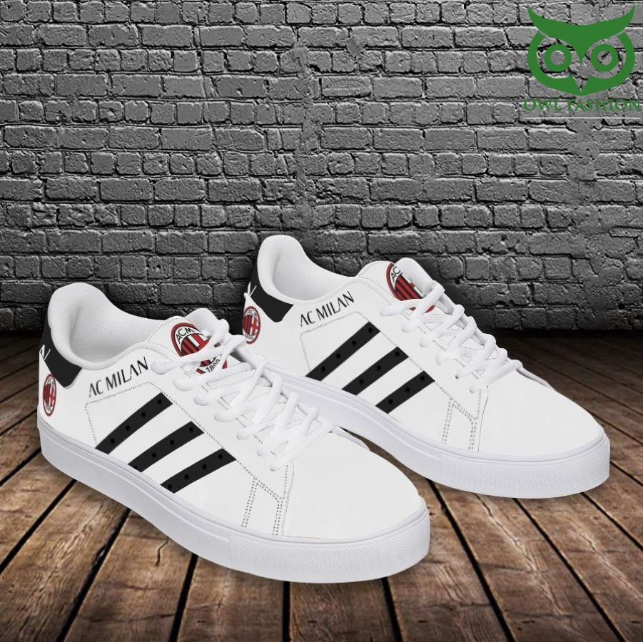 Ideafootwear AC Milan Skate Stan Shoes Sneakes For Men And Women