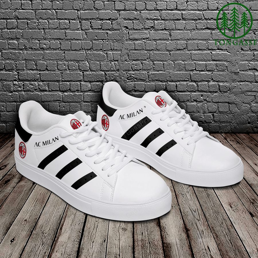 Ideafootwear AC Milan Skate Stan Shoes Sneakes For Men And Women