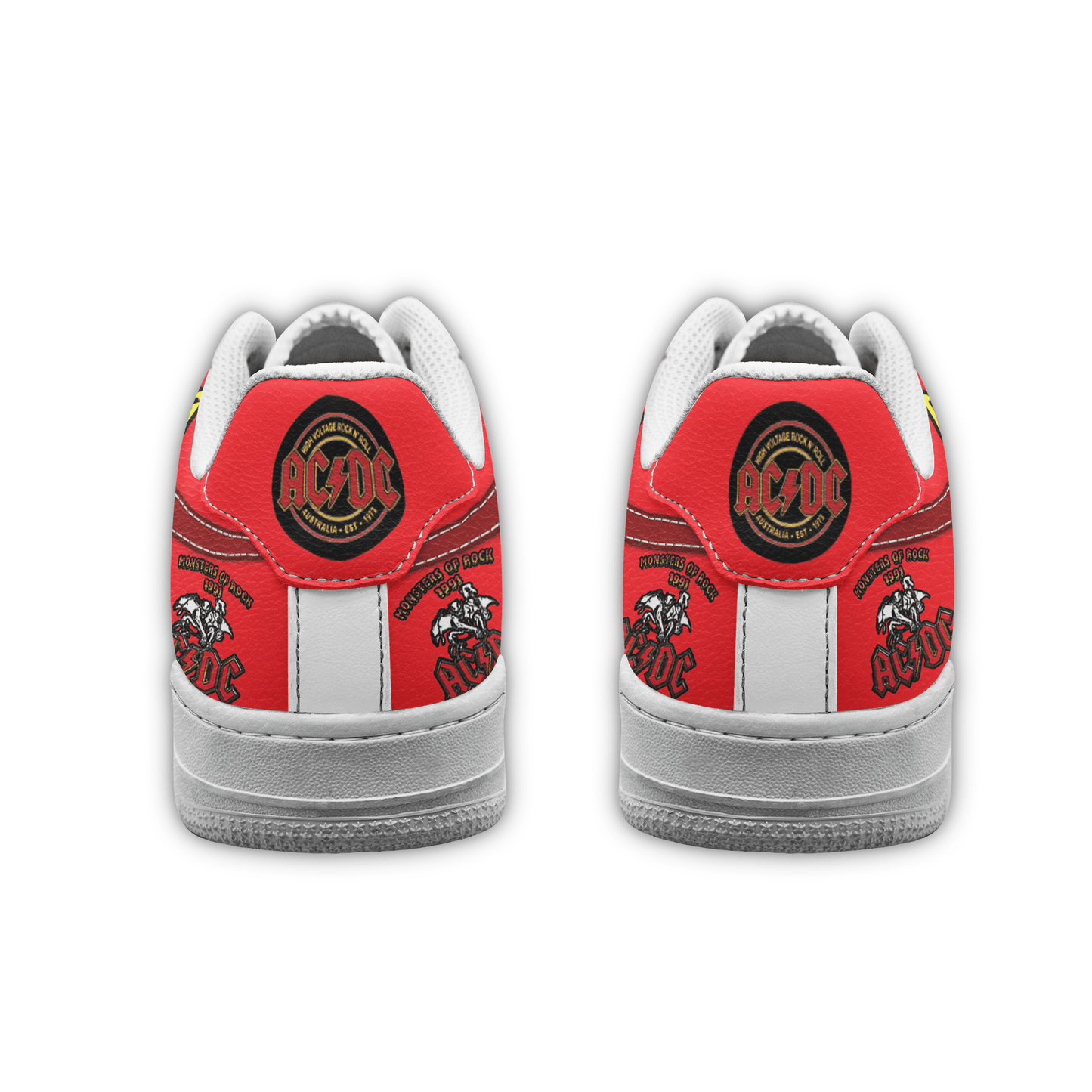 Ideafootwear AC/DC Air Low-Top Sneakers Shoes For Men And Women