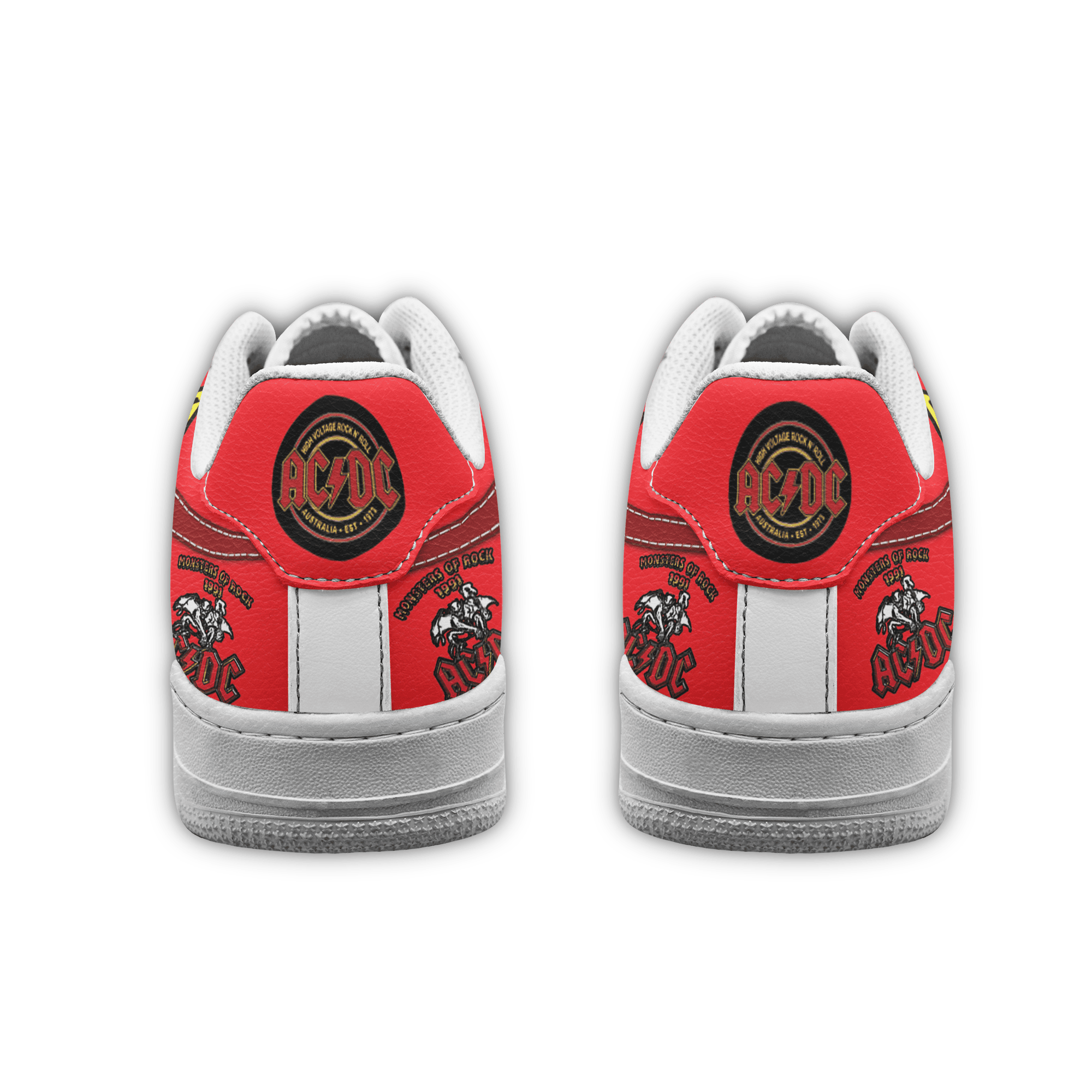 Ideafootwear AC/DC Air Low-Top Sneakers Shoes For Men And Women