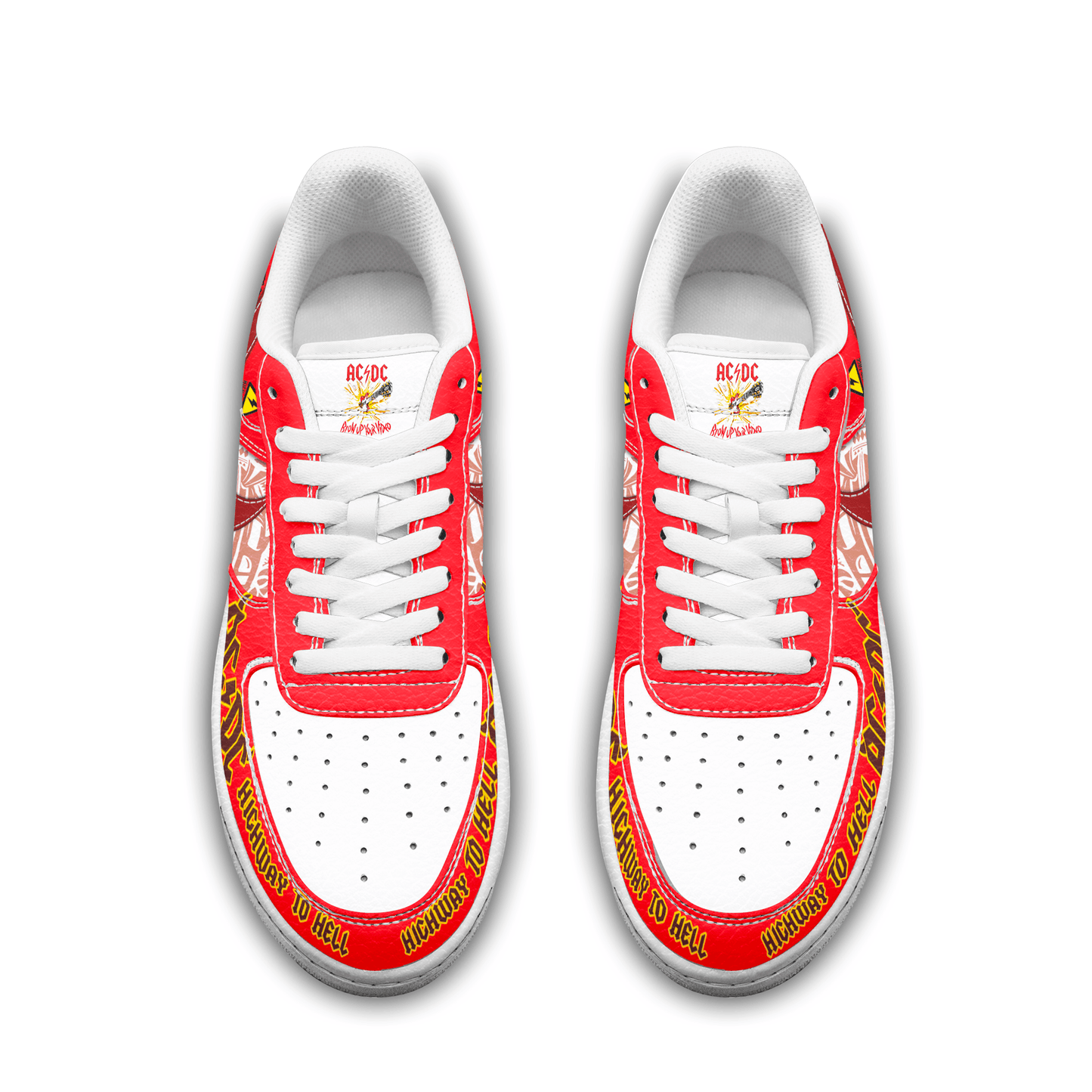 Ideafootwear AC/DC Air Low-Top Sneakers Shoes For Men And Women
