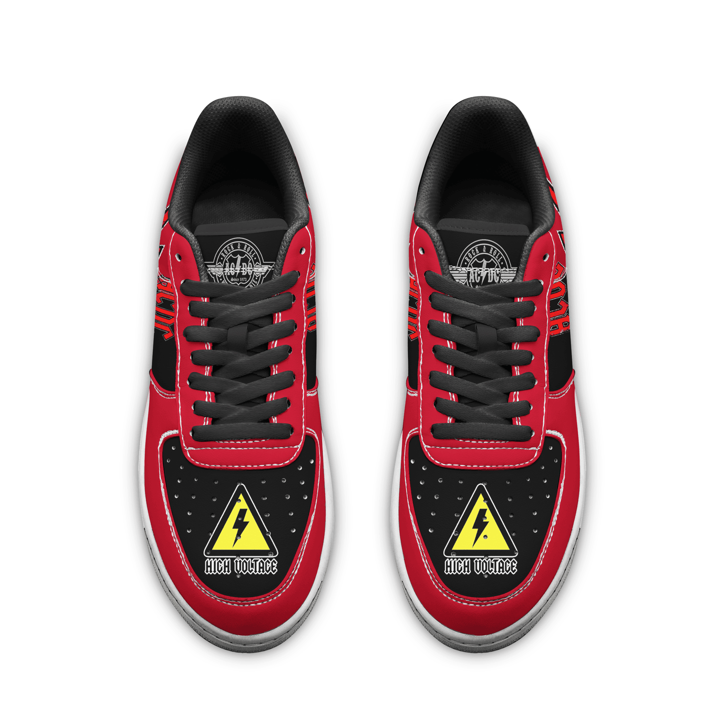 Ideafootwear AC/DC Air Low-Top Sneakers Shoes For Men And Women