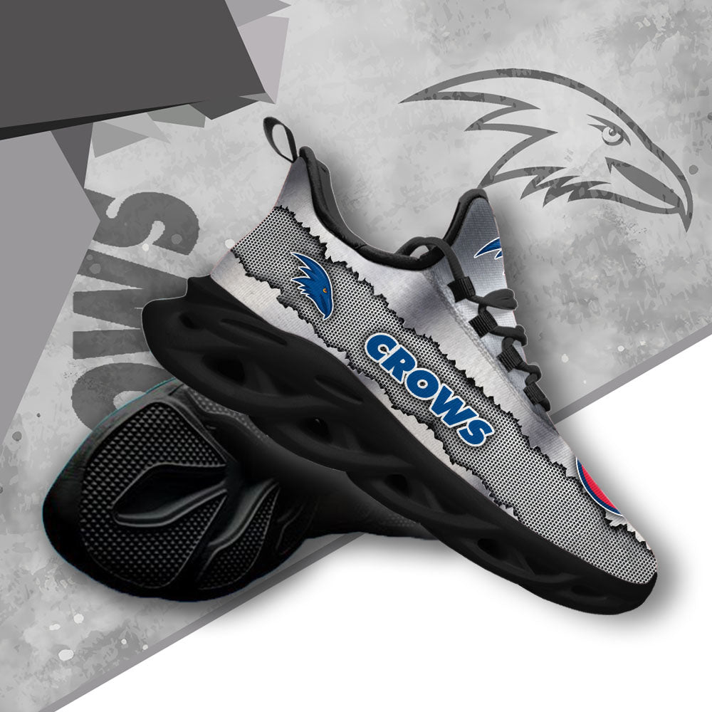 Ideafootwear Adelaide Crows AFL Max Soul Shoes Sneakers For Men And Women