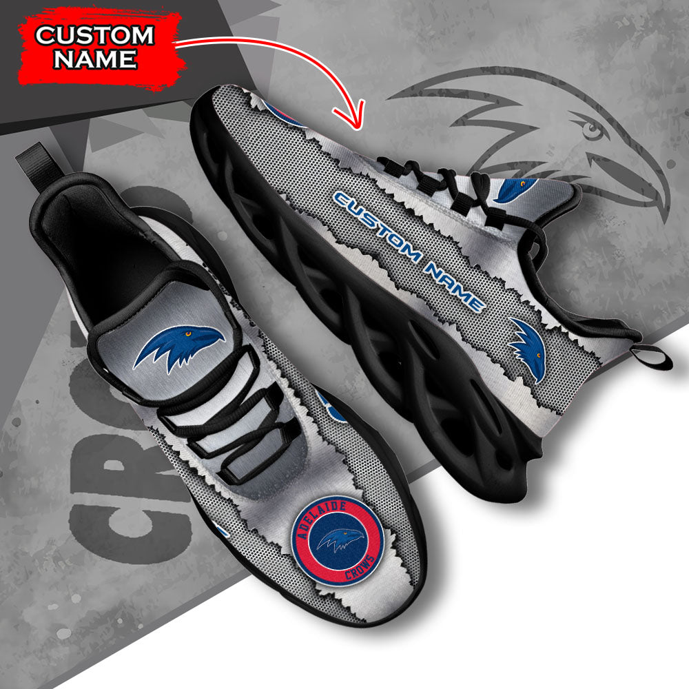 Ideafootwear Adelaide Crows AFL Max Soul Shoes Sneakers For Men And Women
